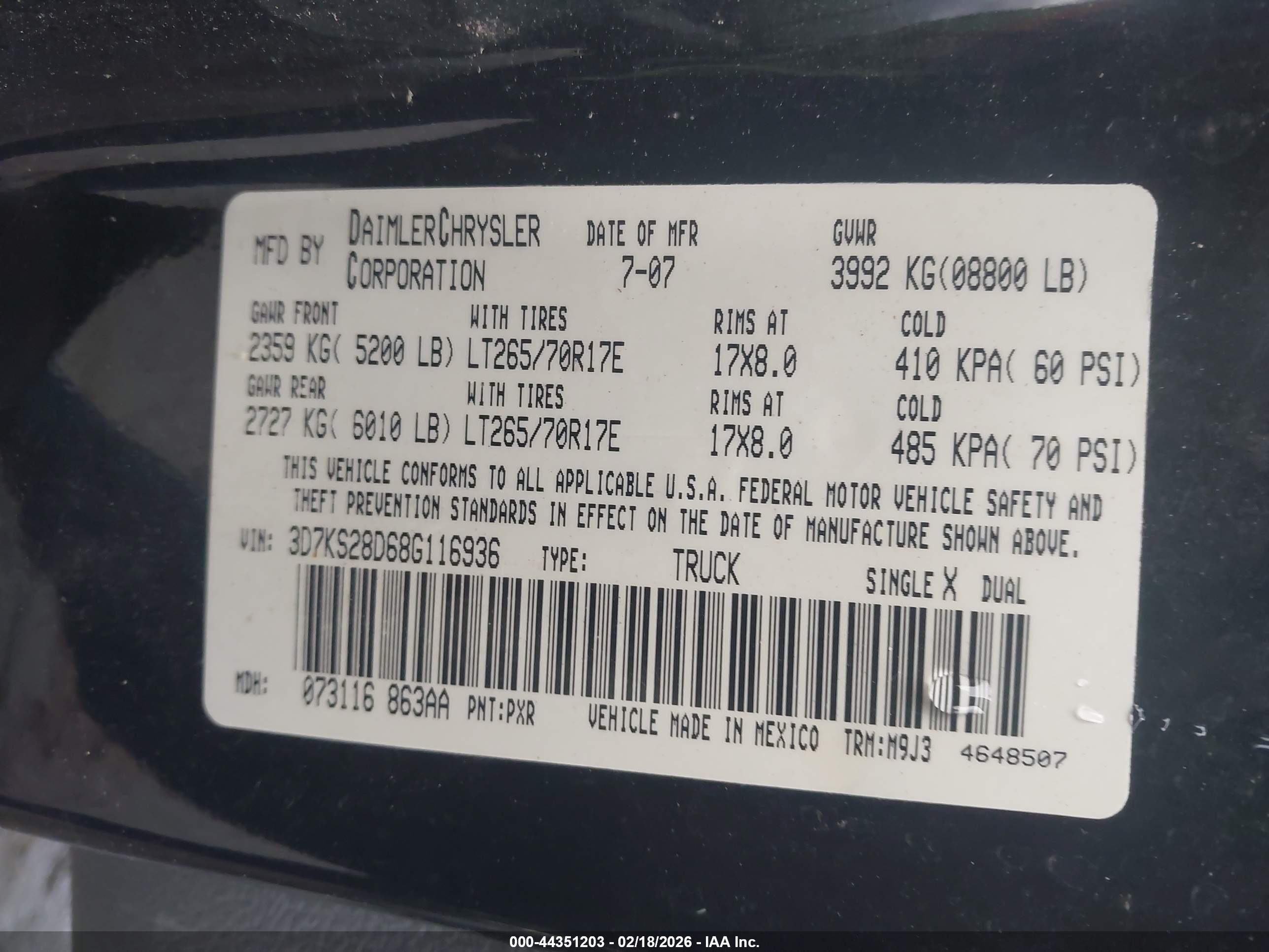 DODGE RAM image 9