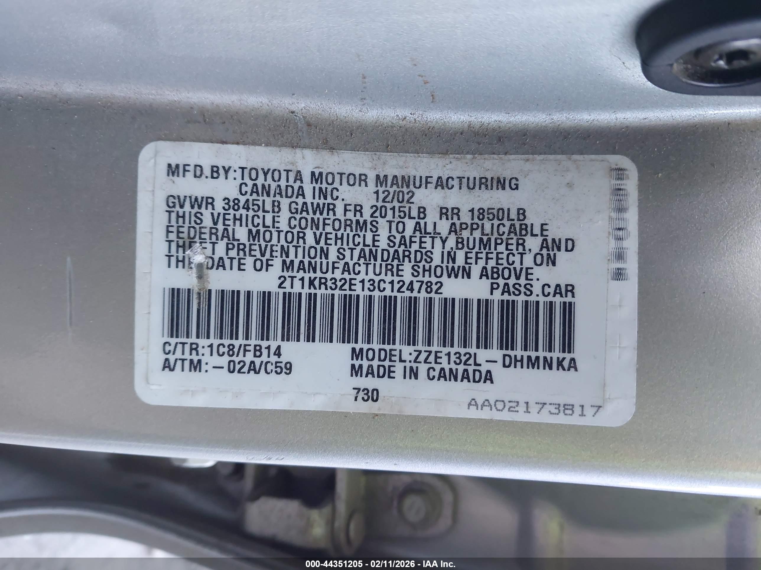 TOYOTA MATRIX image 9