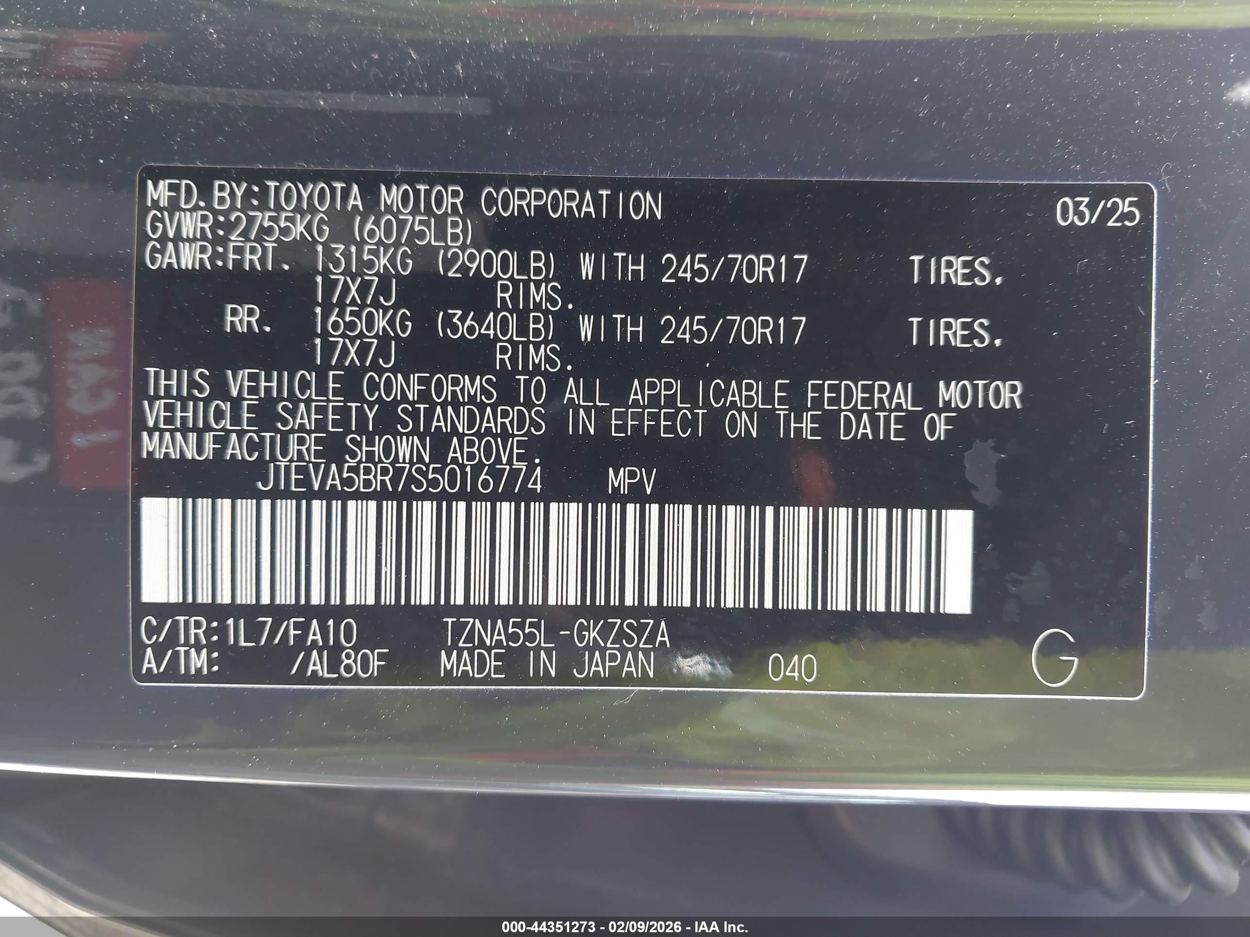 TOYOTA 4RUNNER image 9