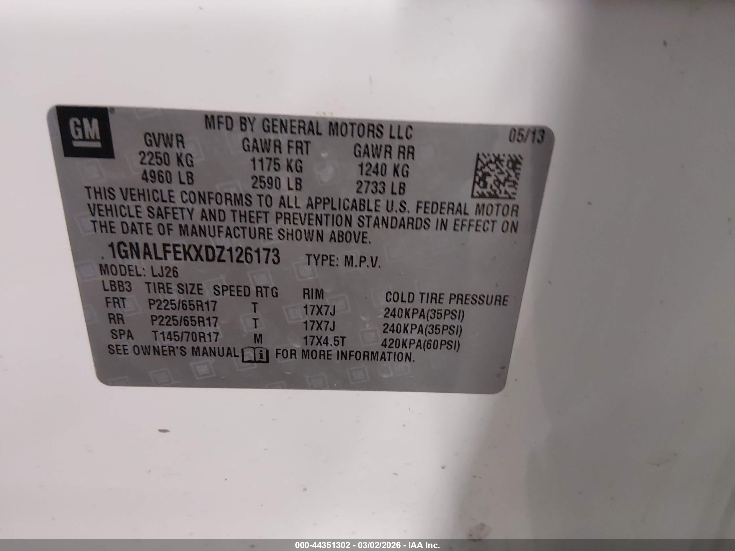 CHEVROLET EQUINOX image 9