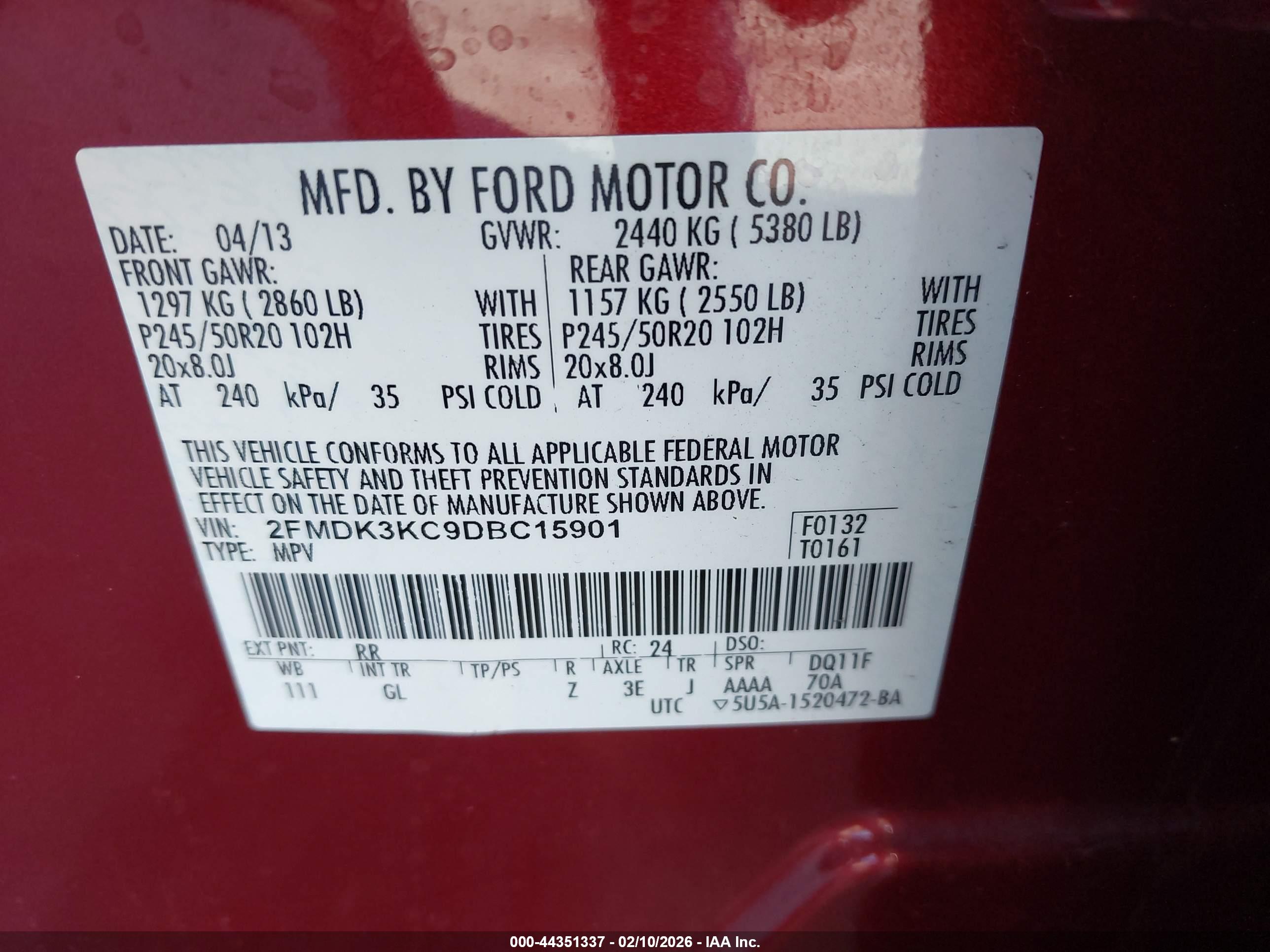 FORD EDGE image 9