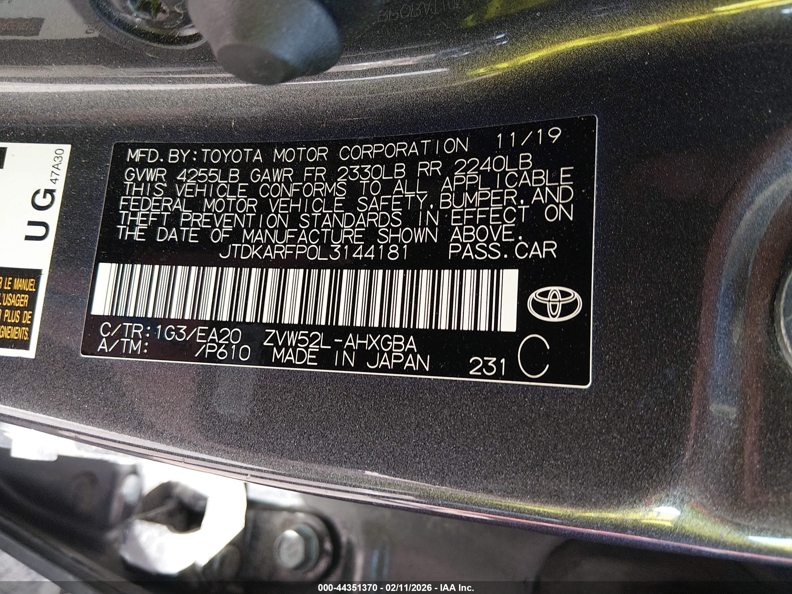 TOYOTA PRIUS image 9