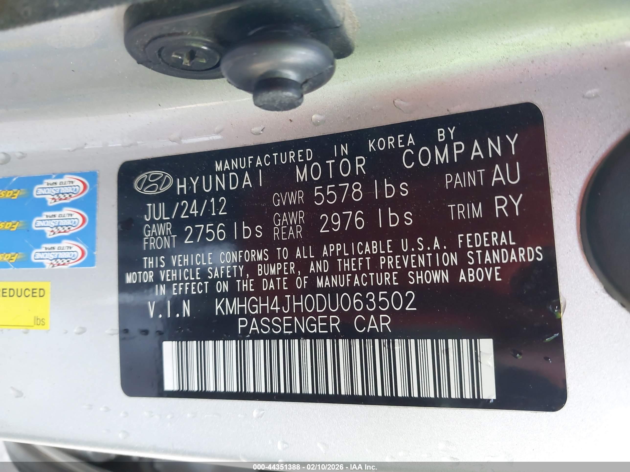 HYUNDAI EQUUS image 9