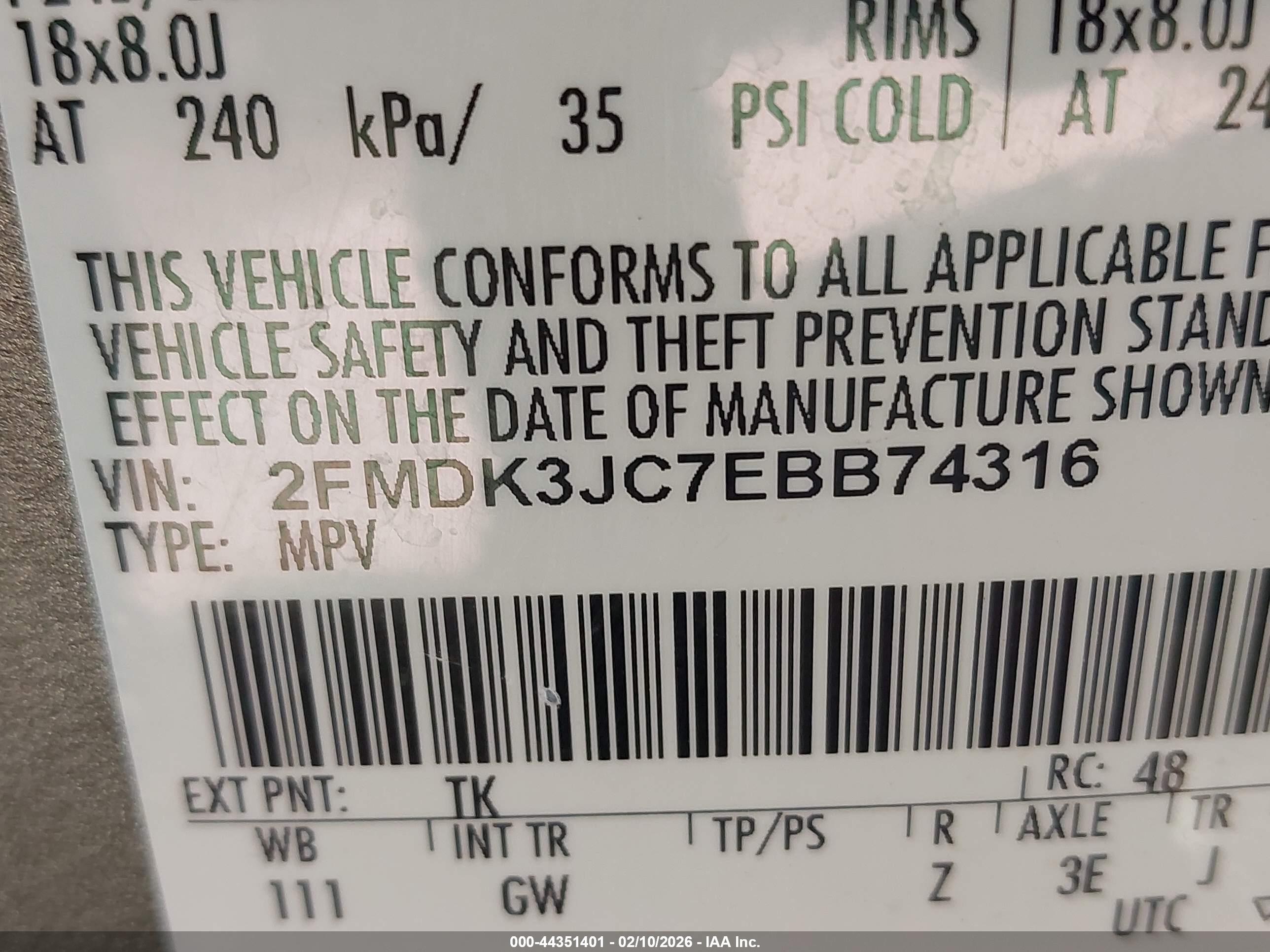 FORD EDGE image 9