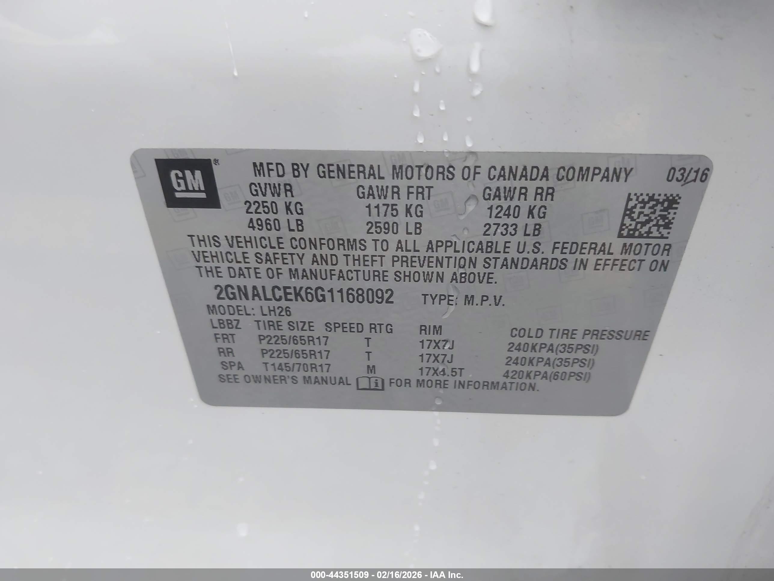 CHEVROLET EQUINOX image 9