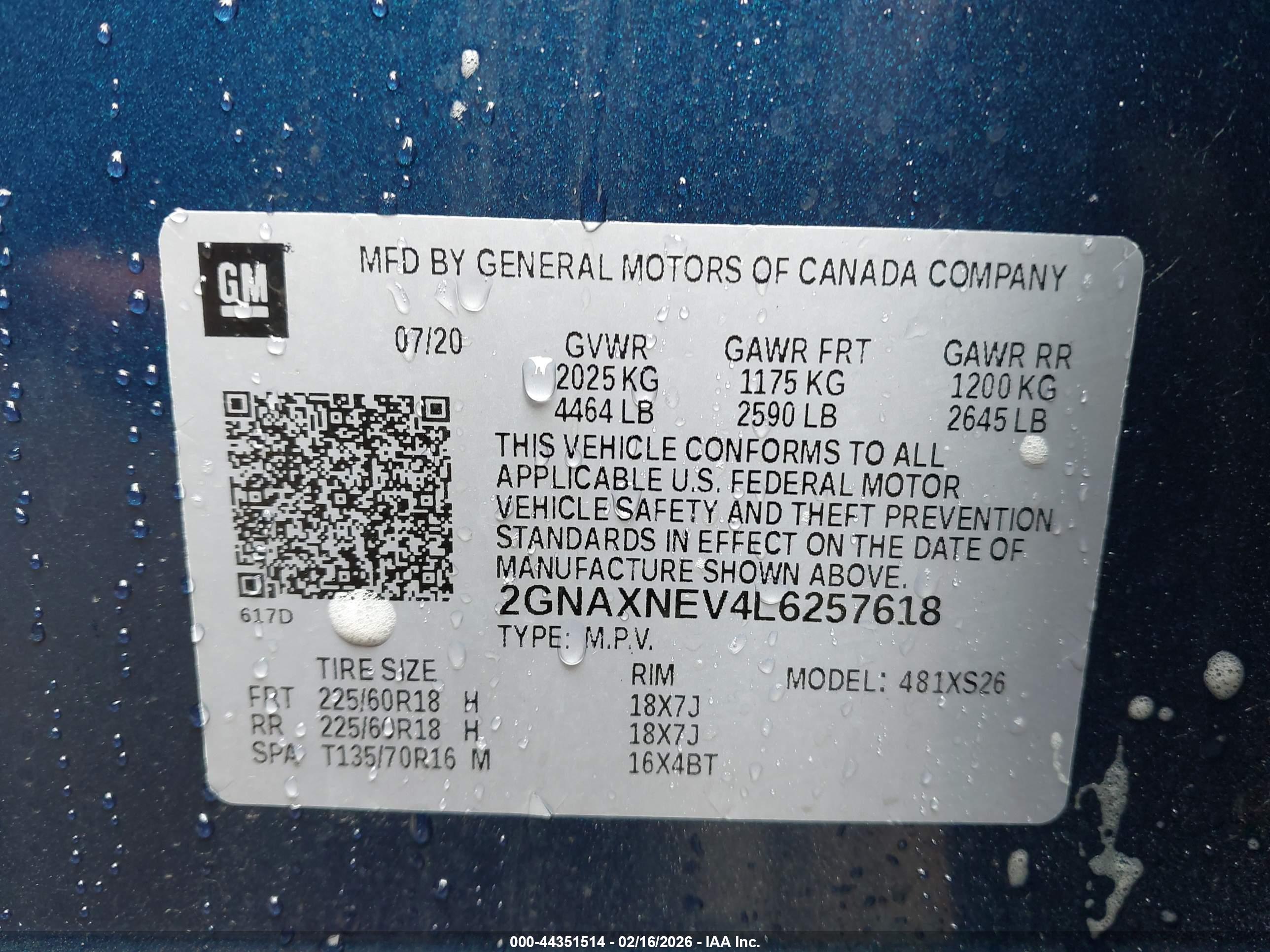 CHEVROLET EQUINOX image 9