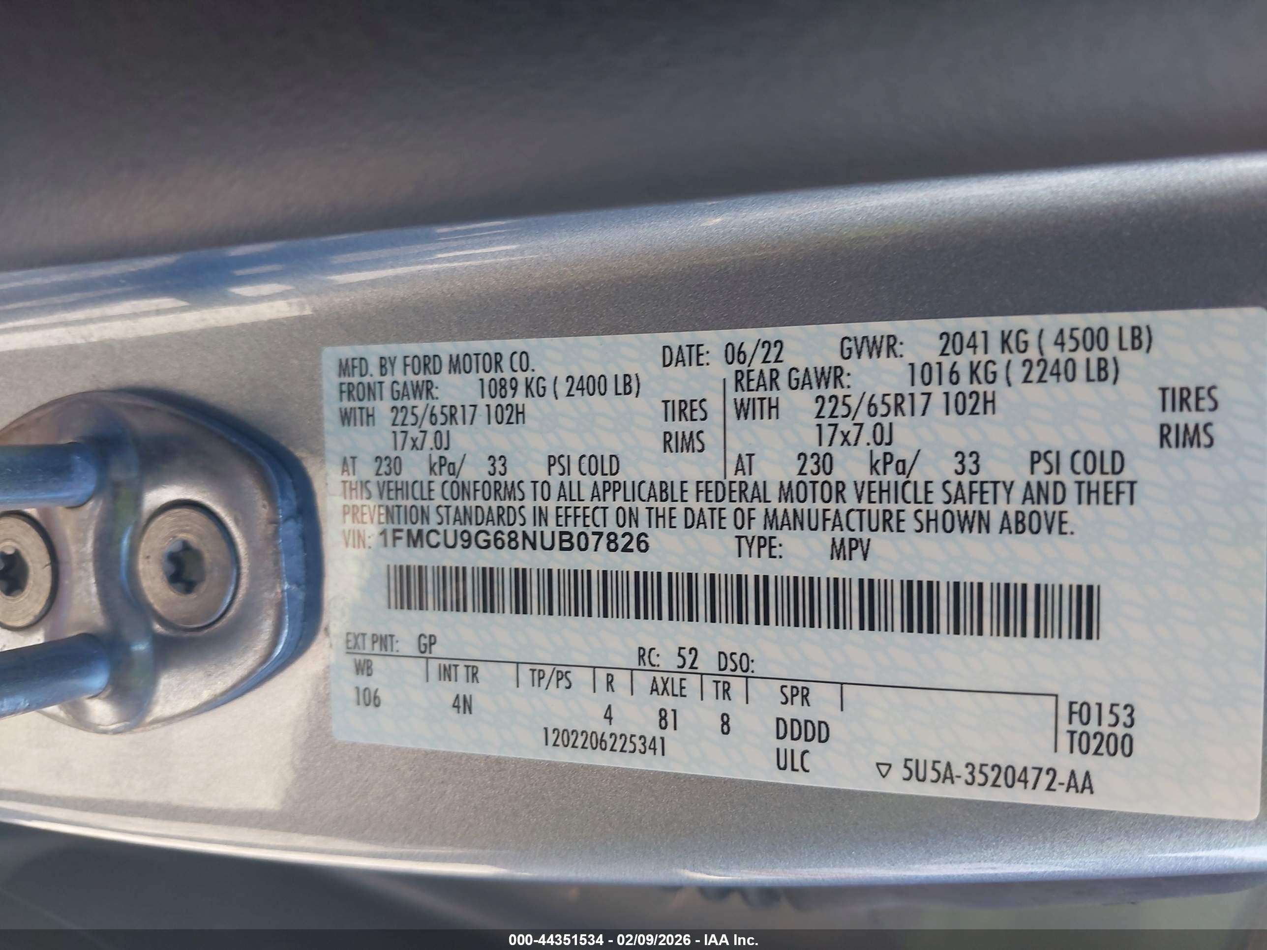FORD ESCAPE image 9