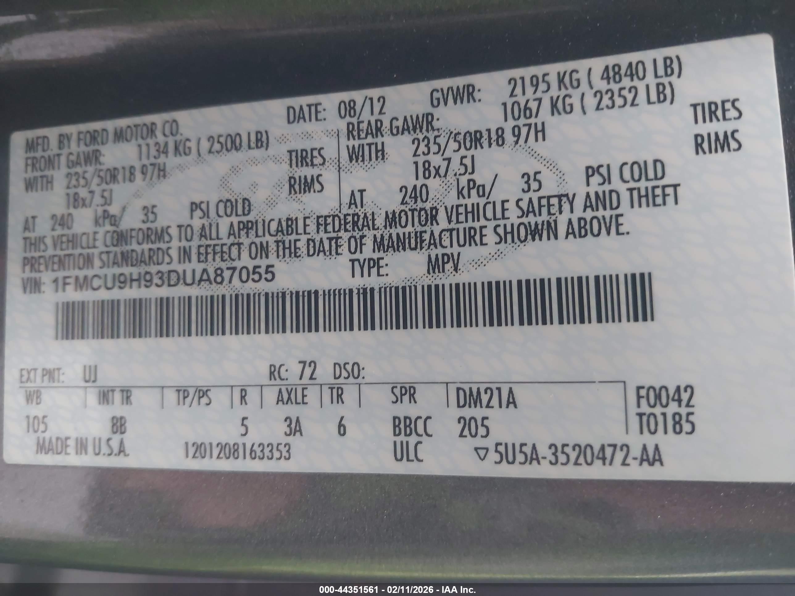 FORD ESCAPE image 9