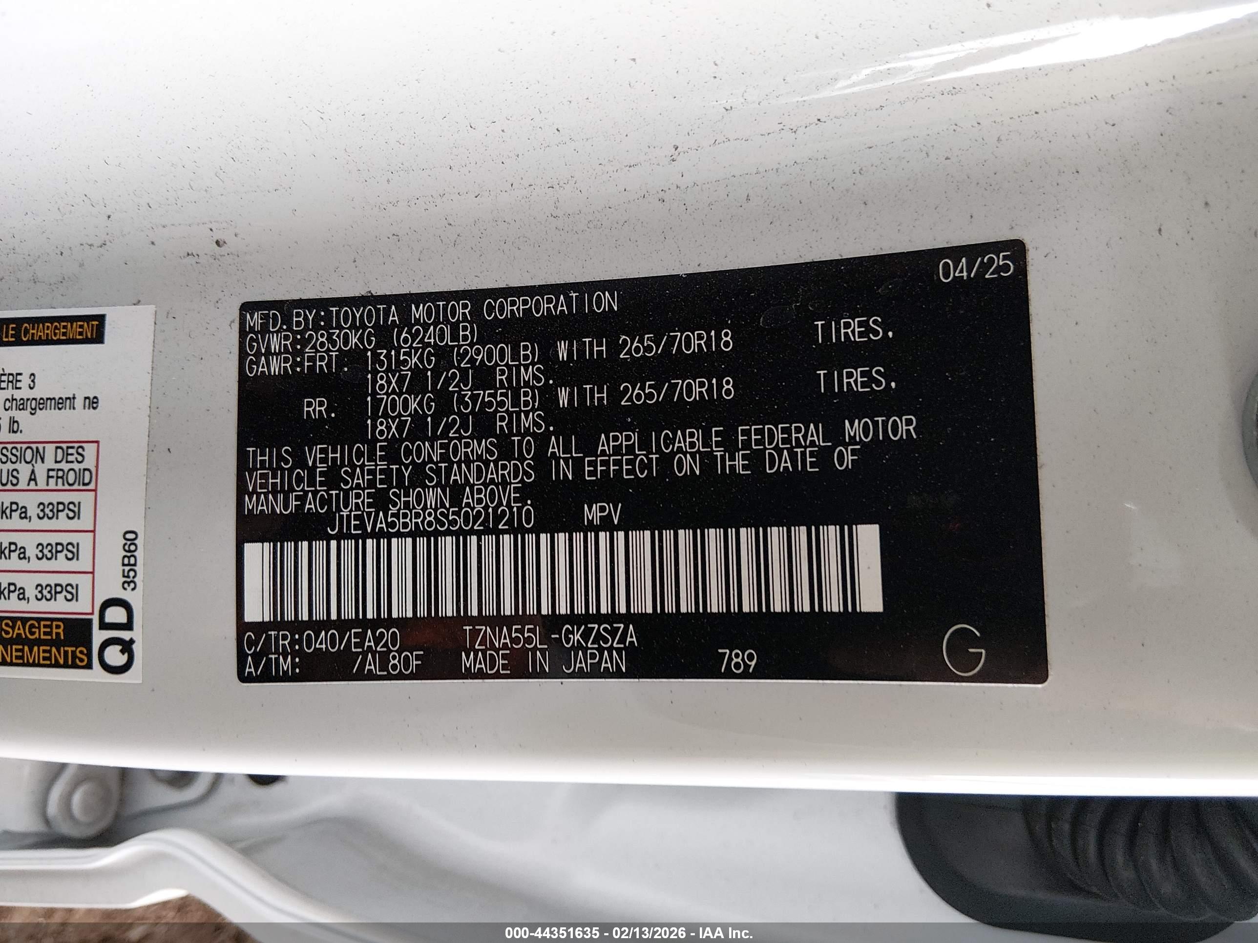 TOYOTA 4RUNNER image 9