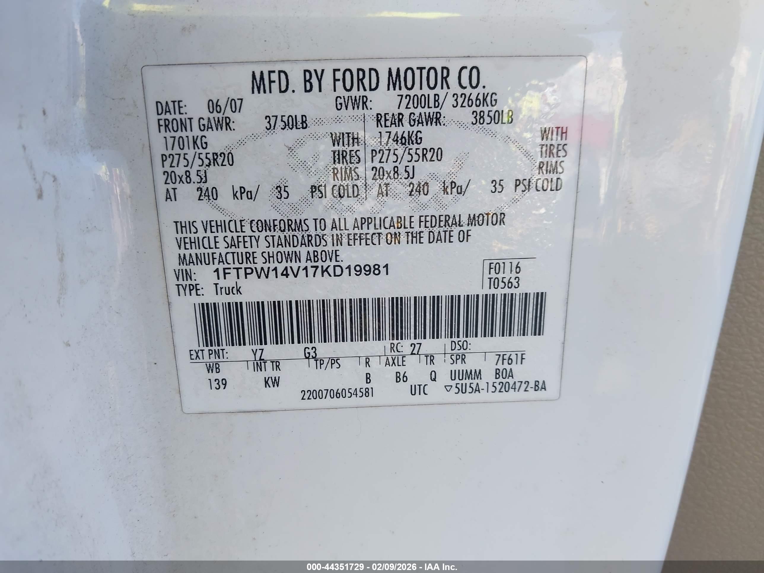 FORD F-150 image 9