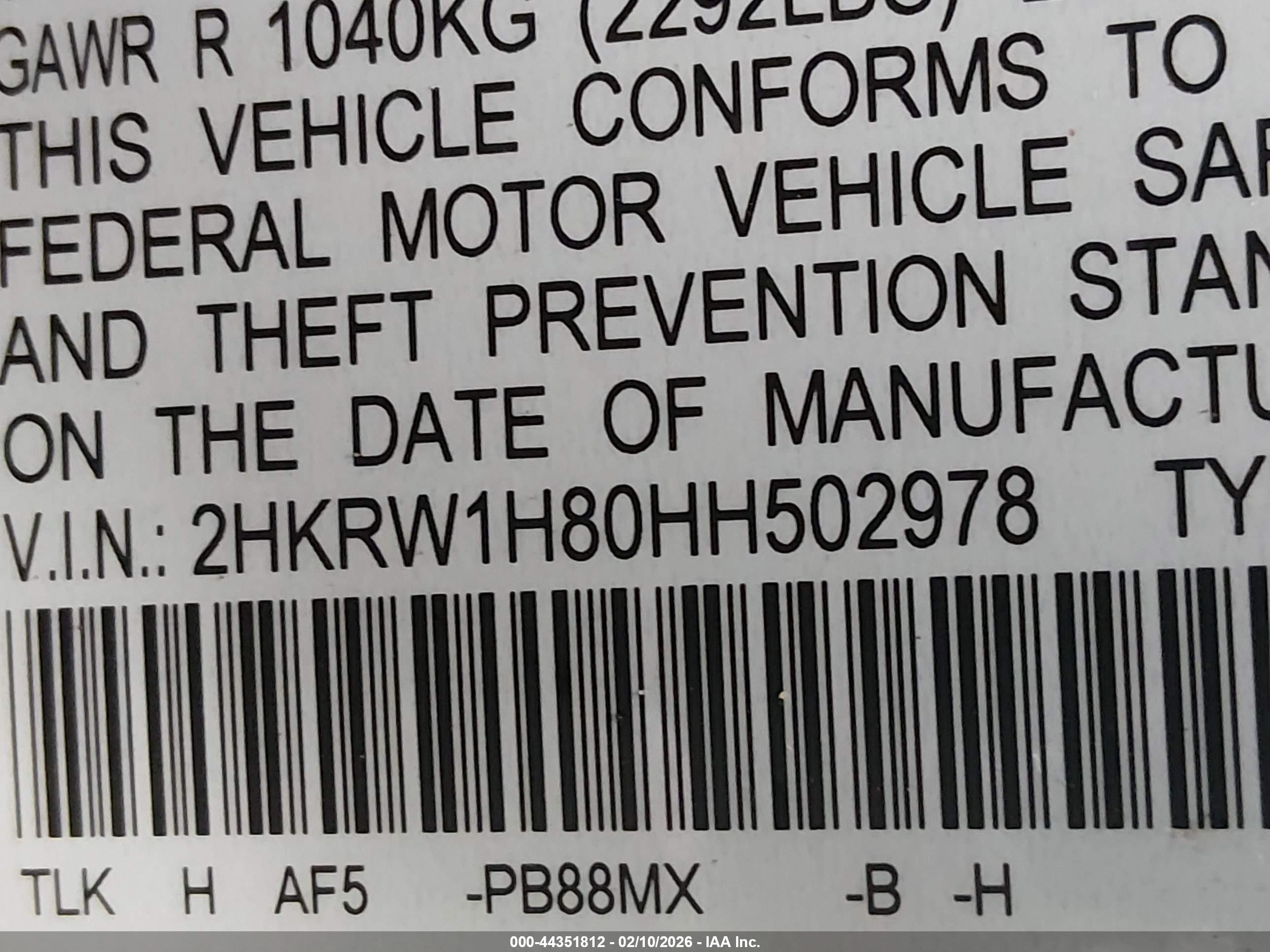 HONDA CR-V image 9