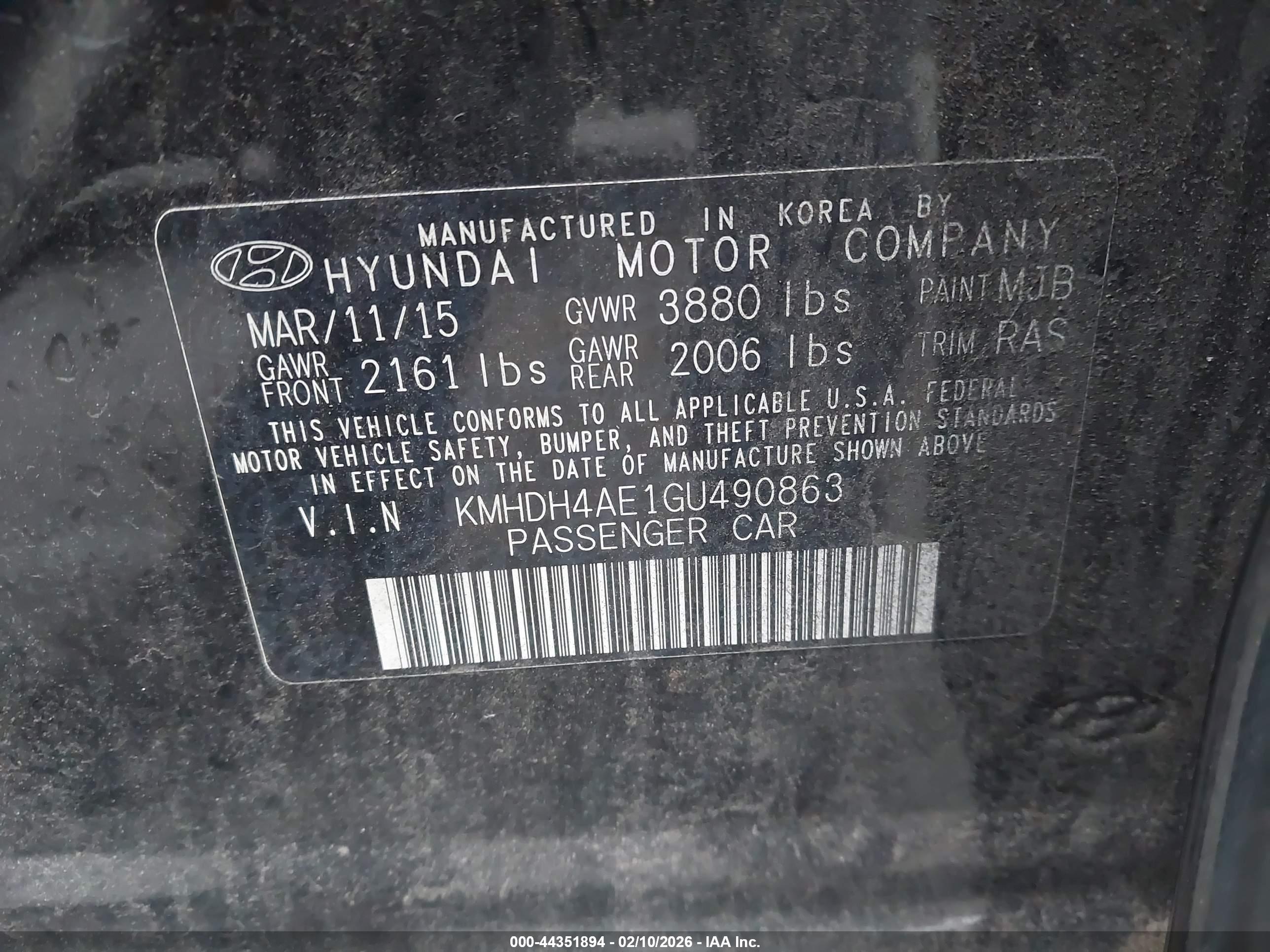 HYUNDAI ELANTRA image 9