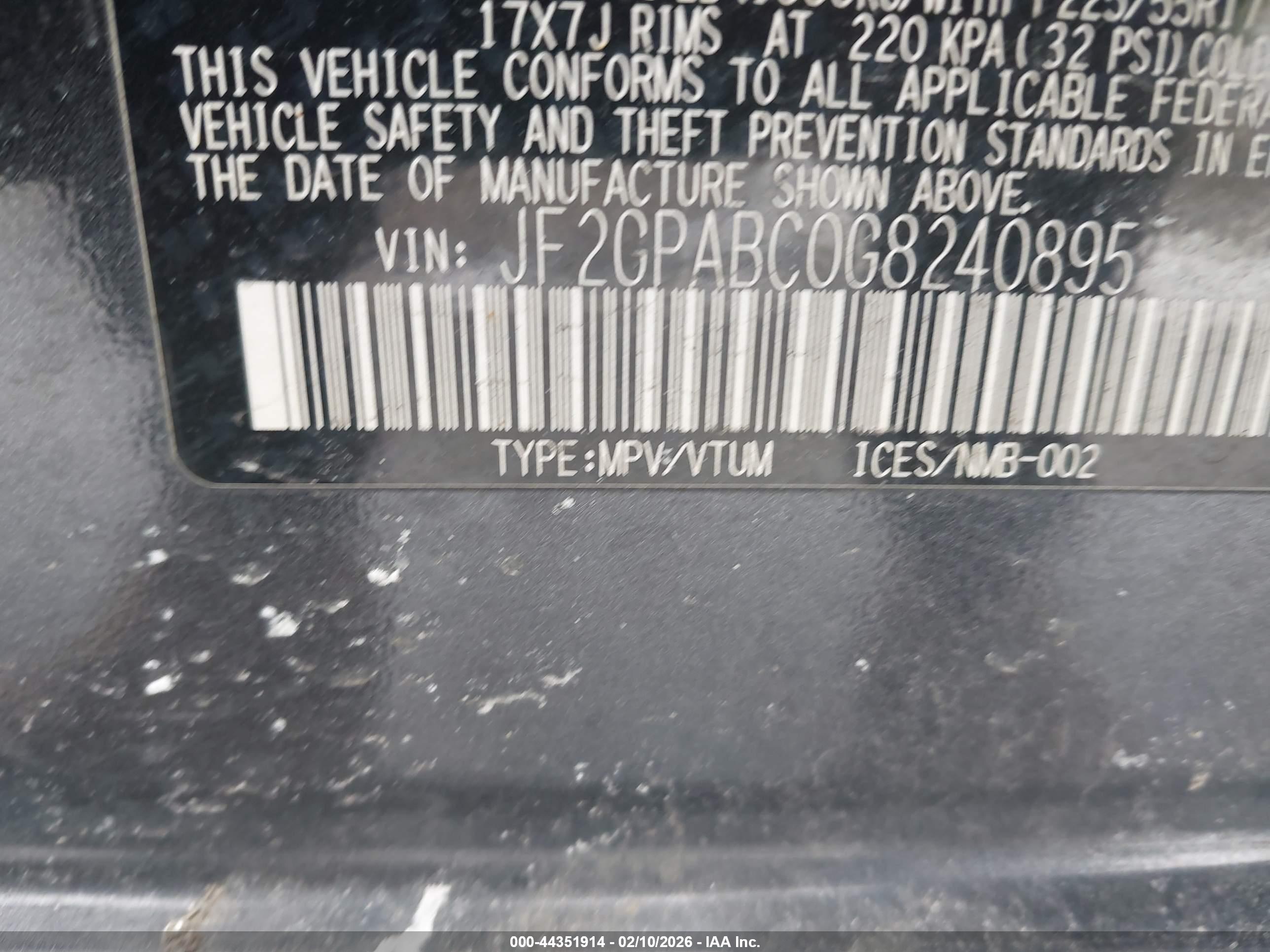 SUBARU CROSSTREK image 9