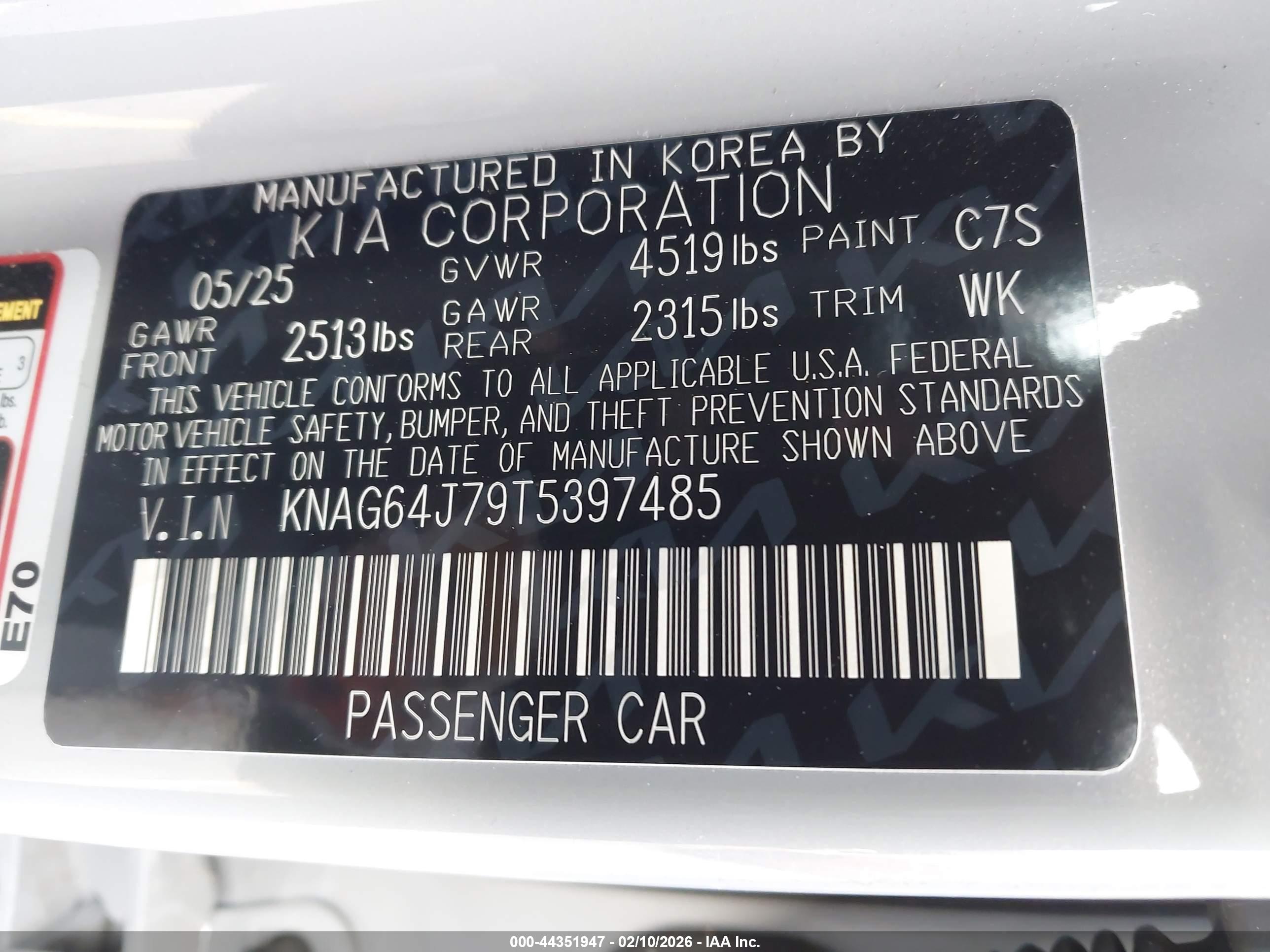KIA K5 image 9