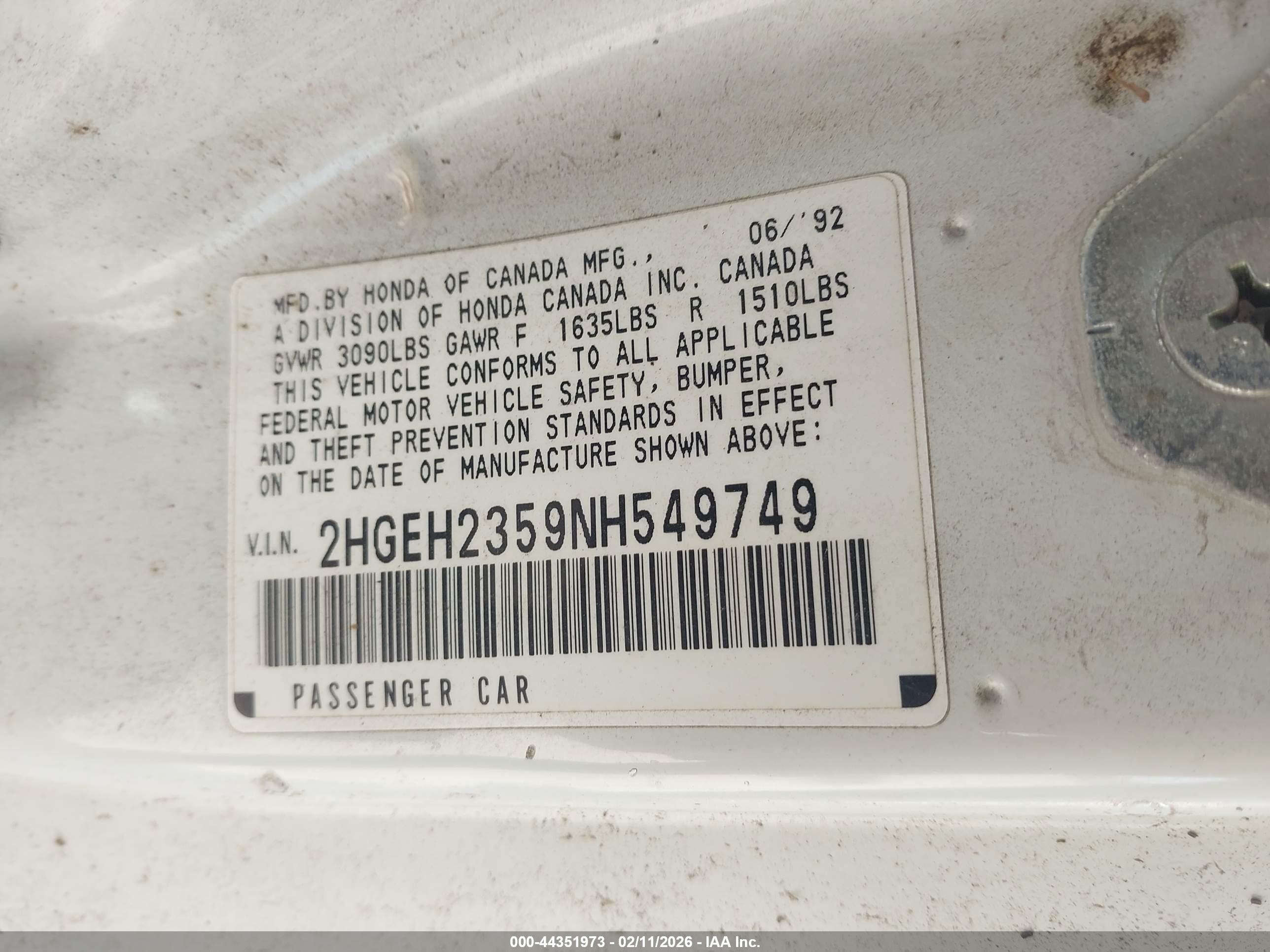 HONDA CIVIC image 9