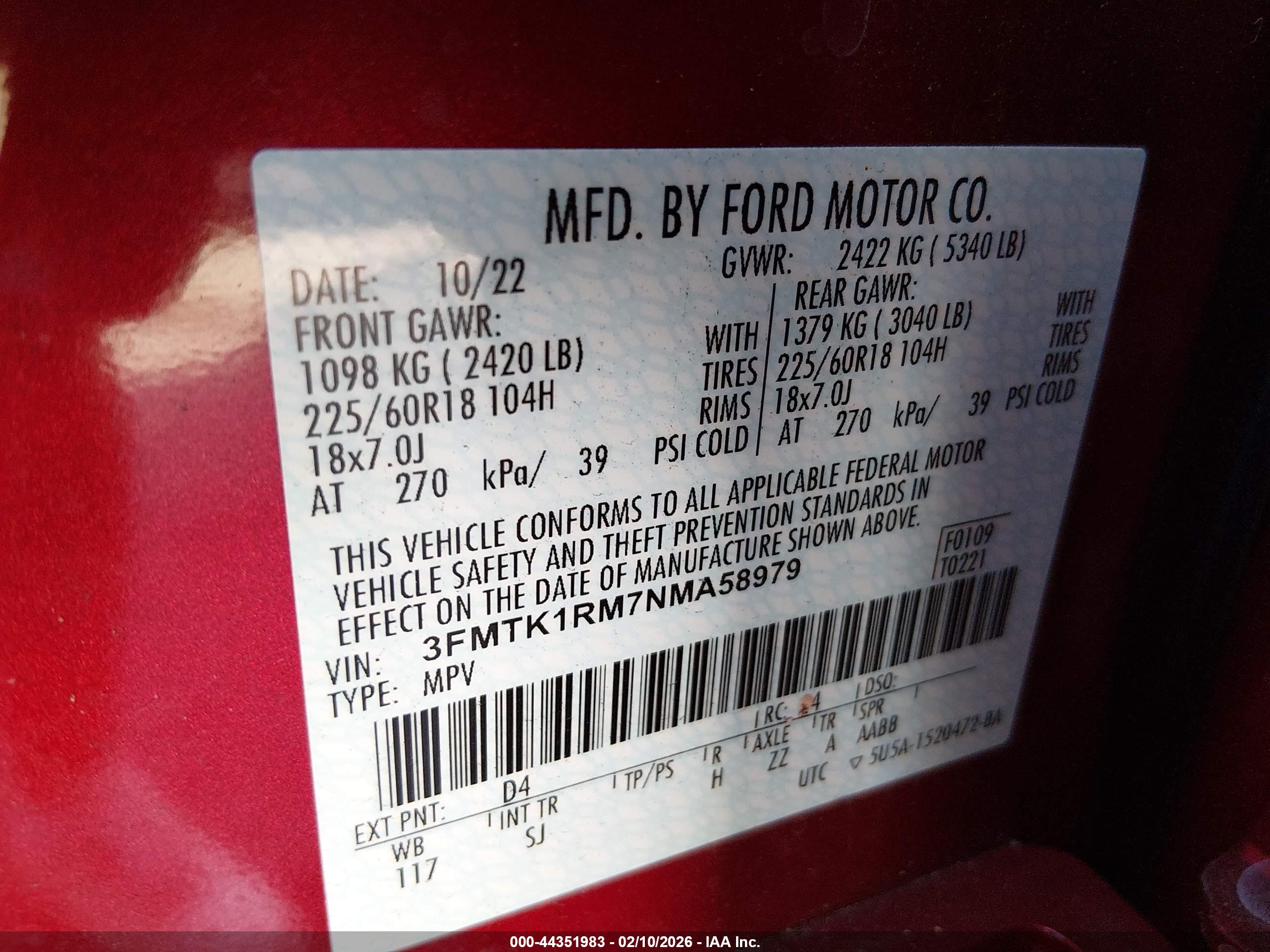 FORD MUSTANG image 9