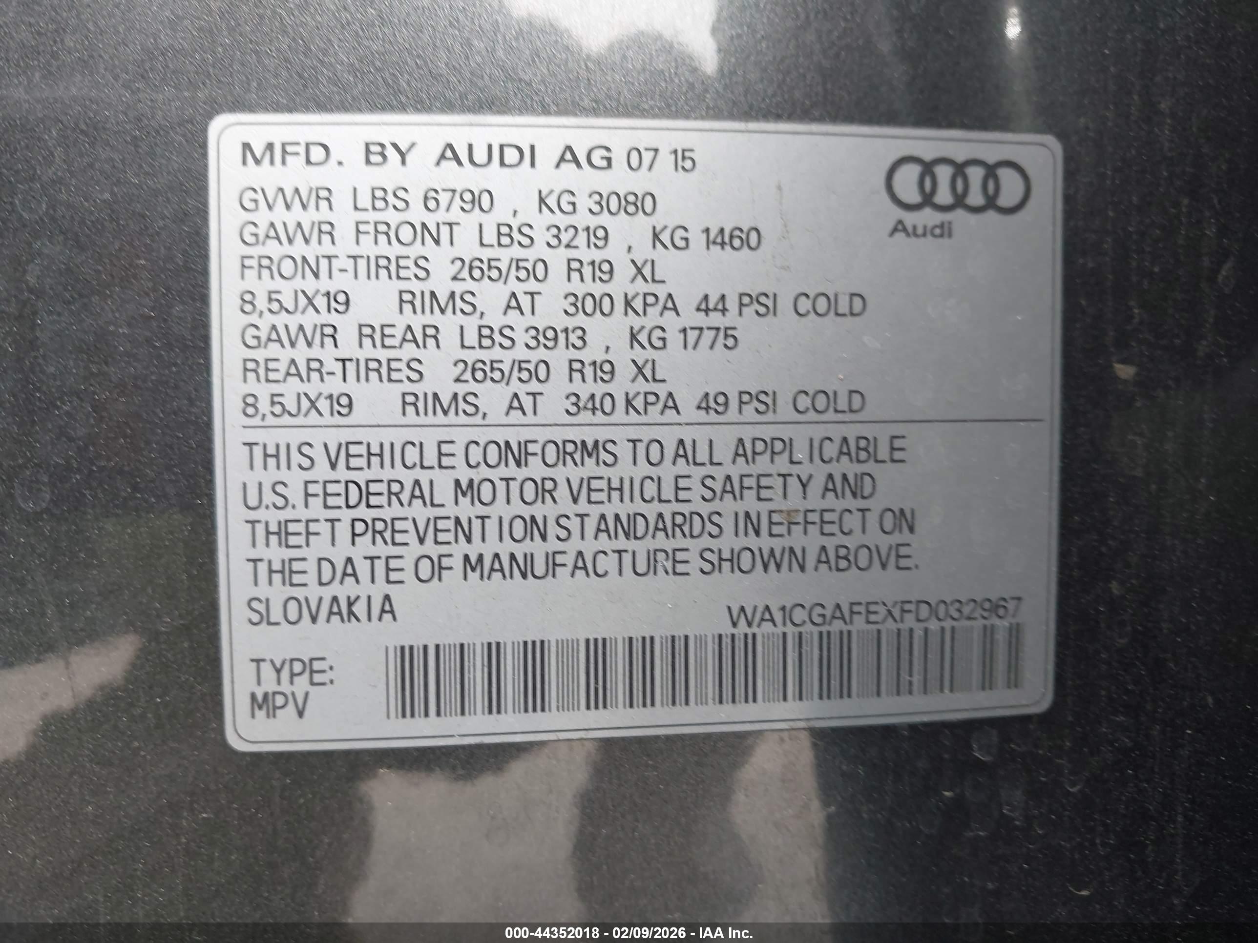 AUDI Q7 image 9
