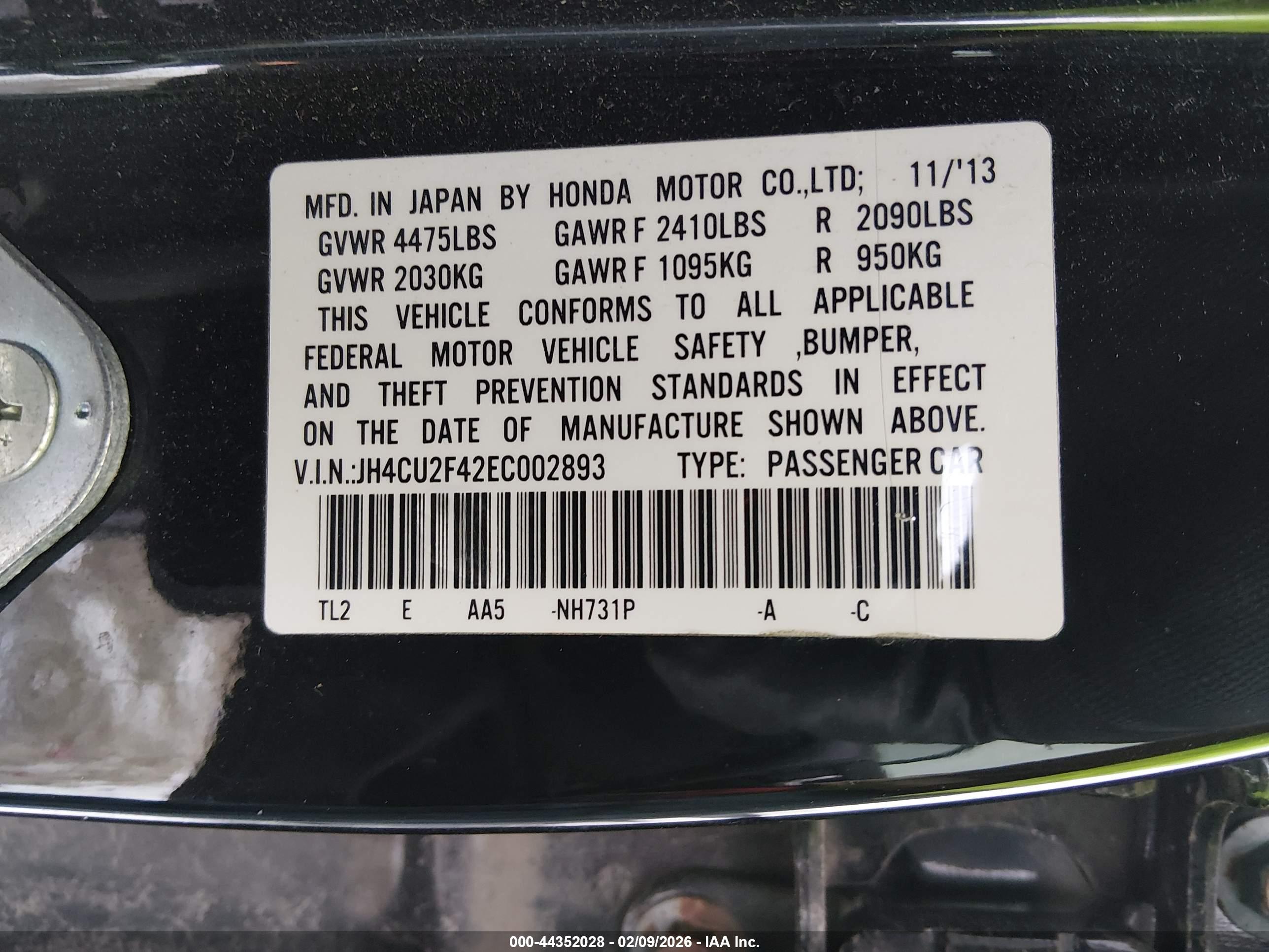 ACURA TSX image 9