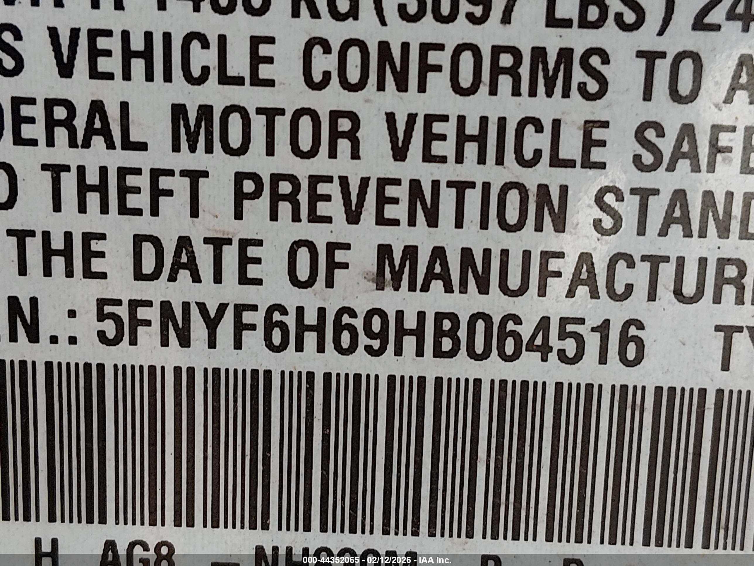 HONDA PILOT image 9