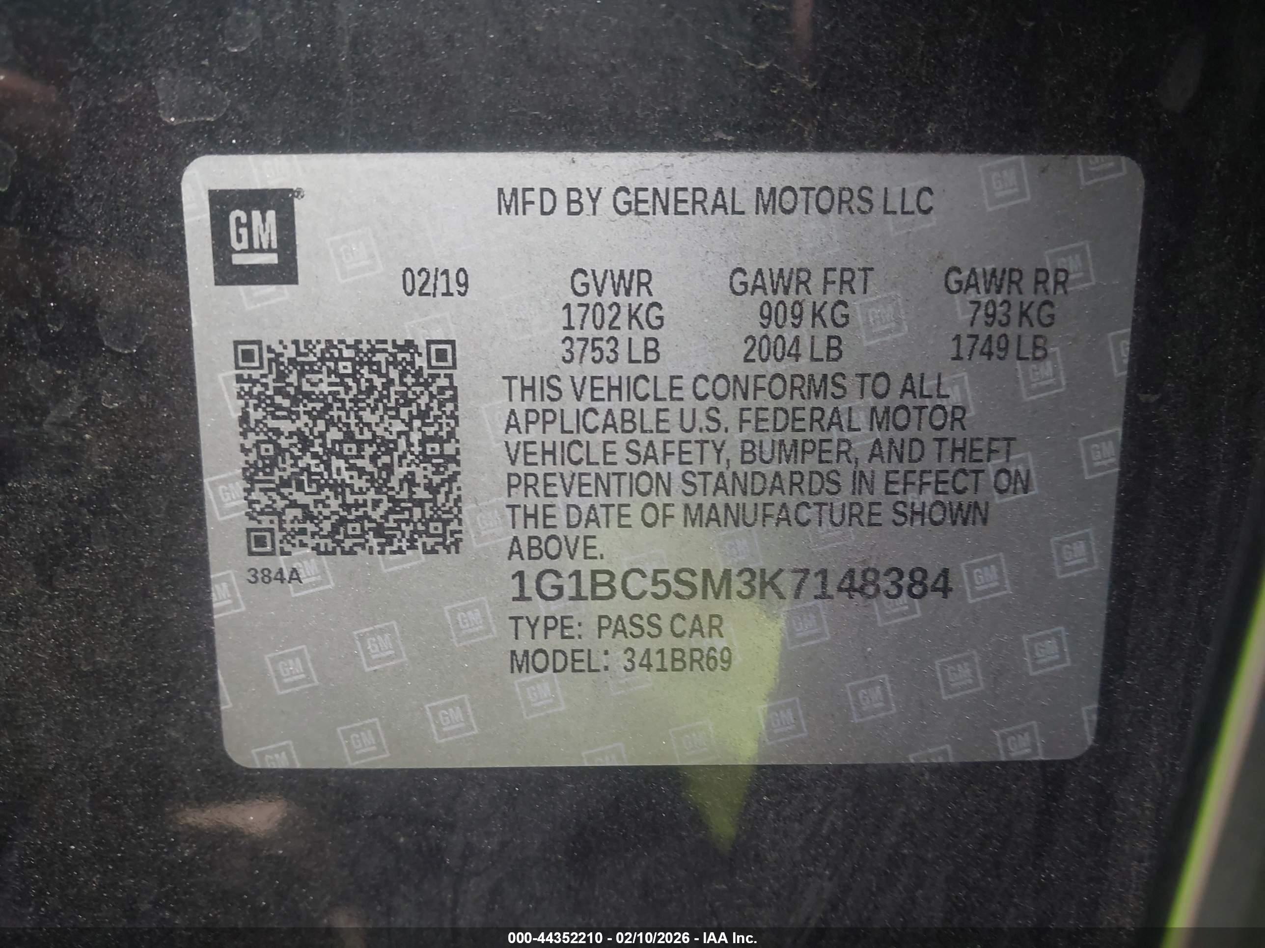 CHEVROLET CRUZE image 9