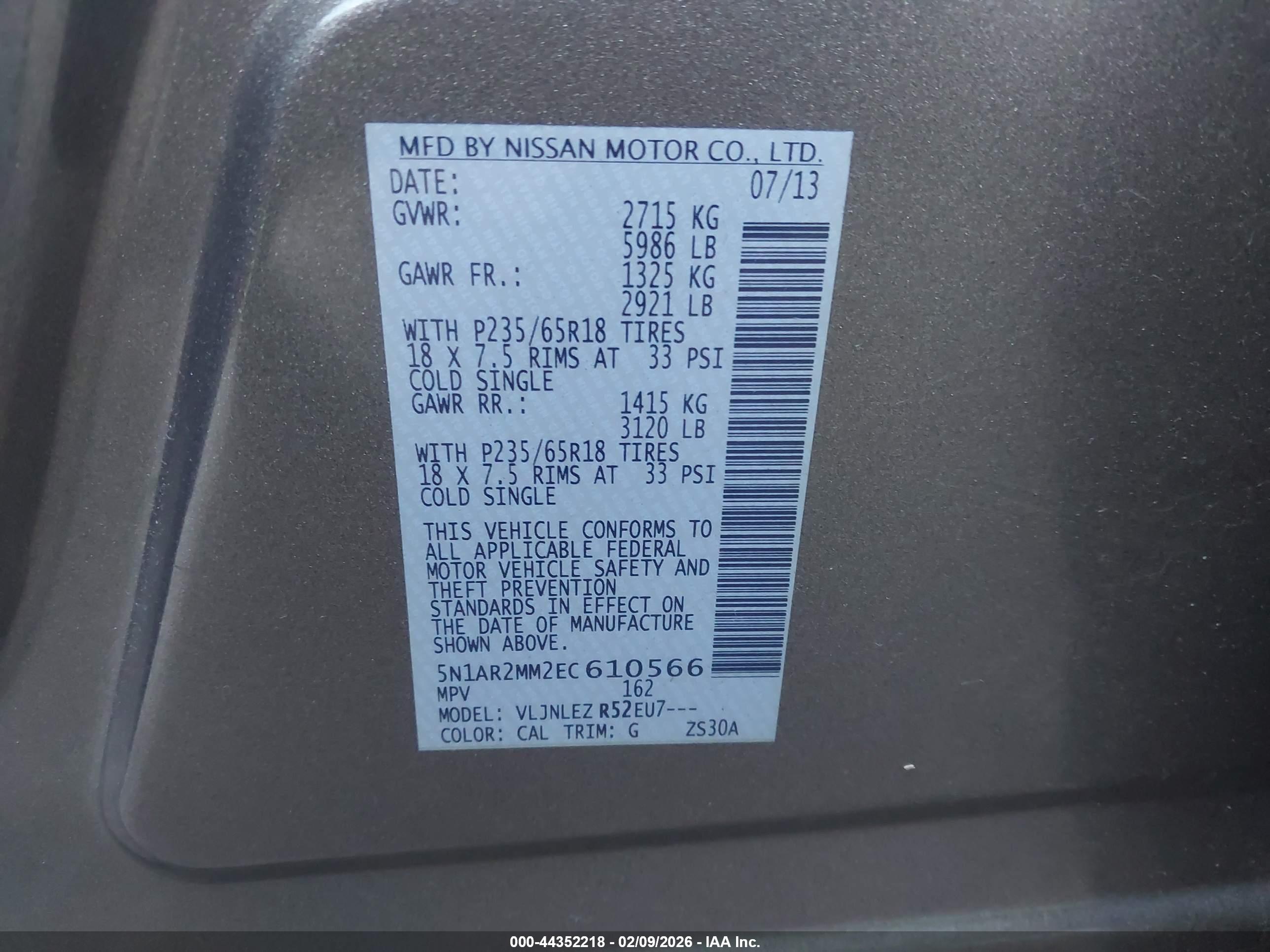 NISSAN PATHFINDER image 9