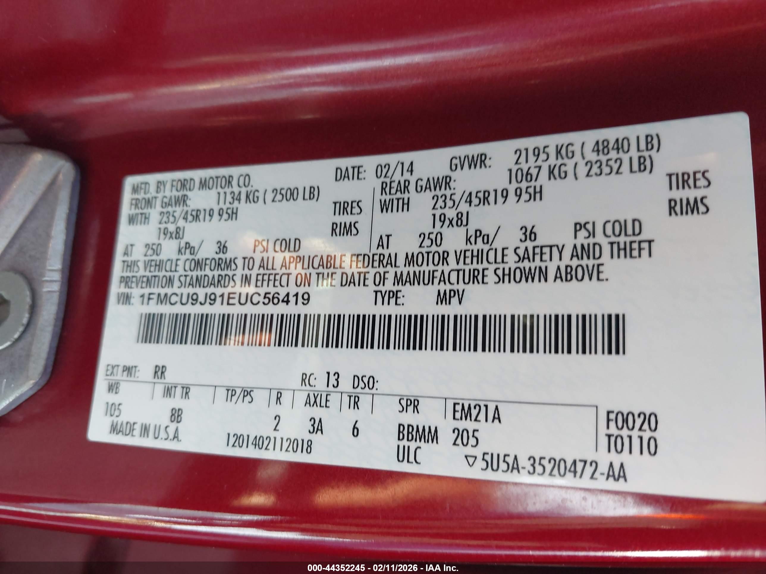 FORD ESCAPE image 9
