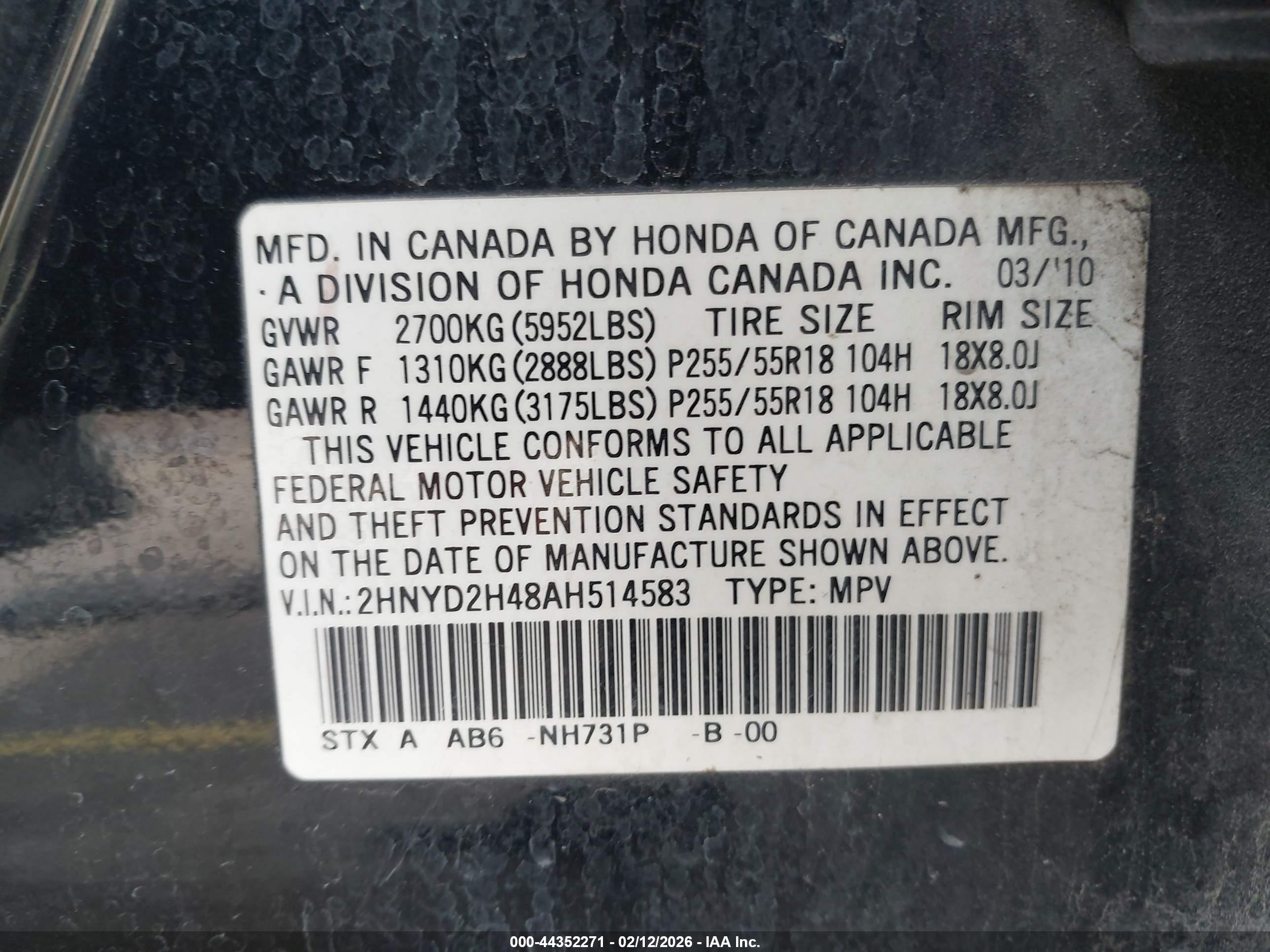 ACURA MDX image 9