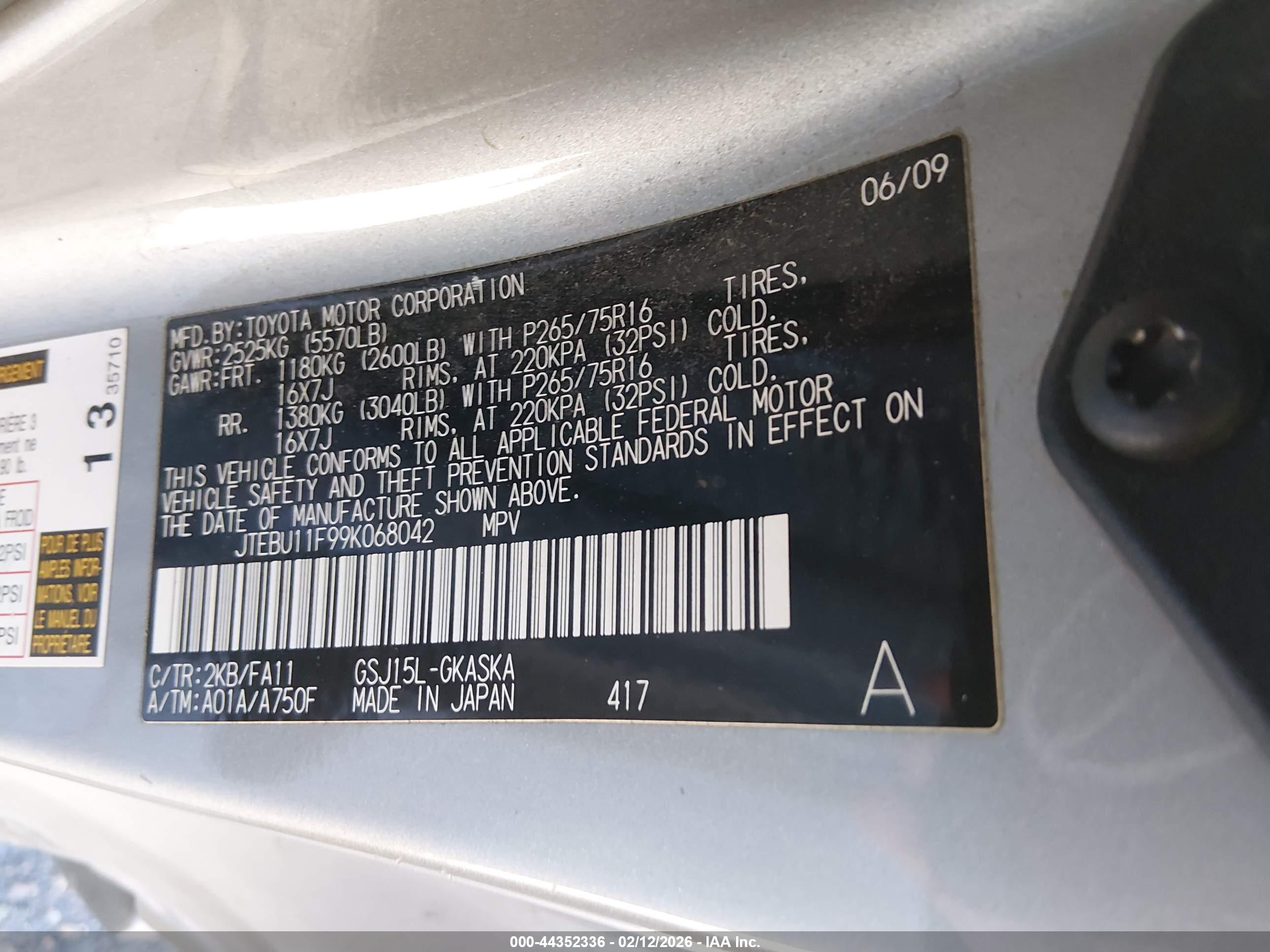 TOYOTA FJ image 9