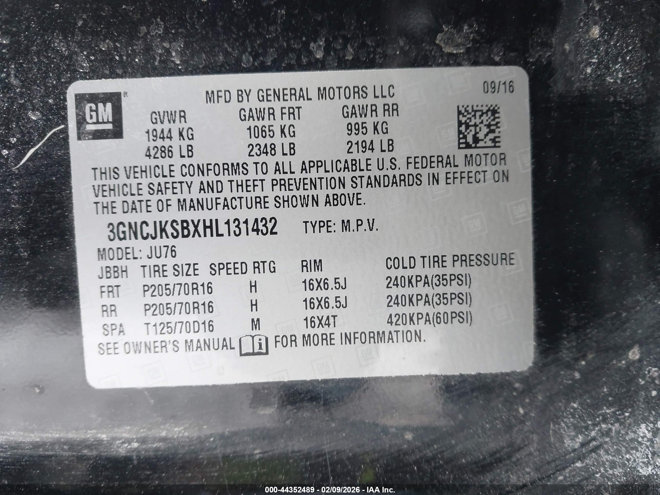 CHEVROLET TRAX image 9