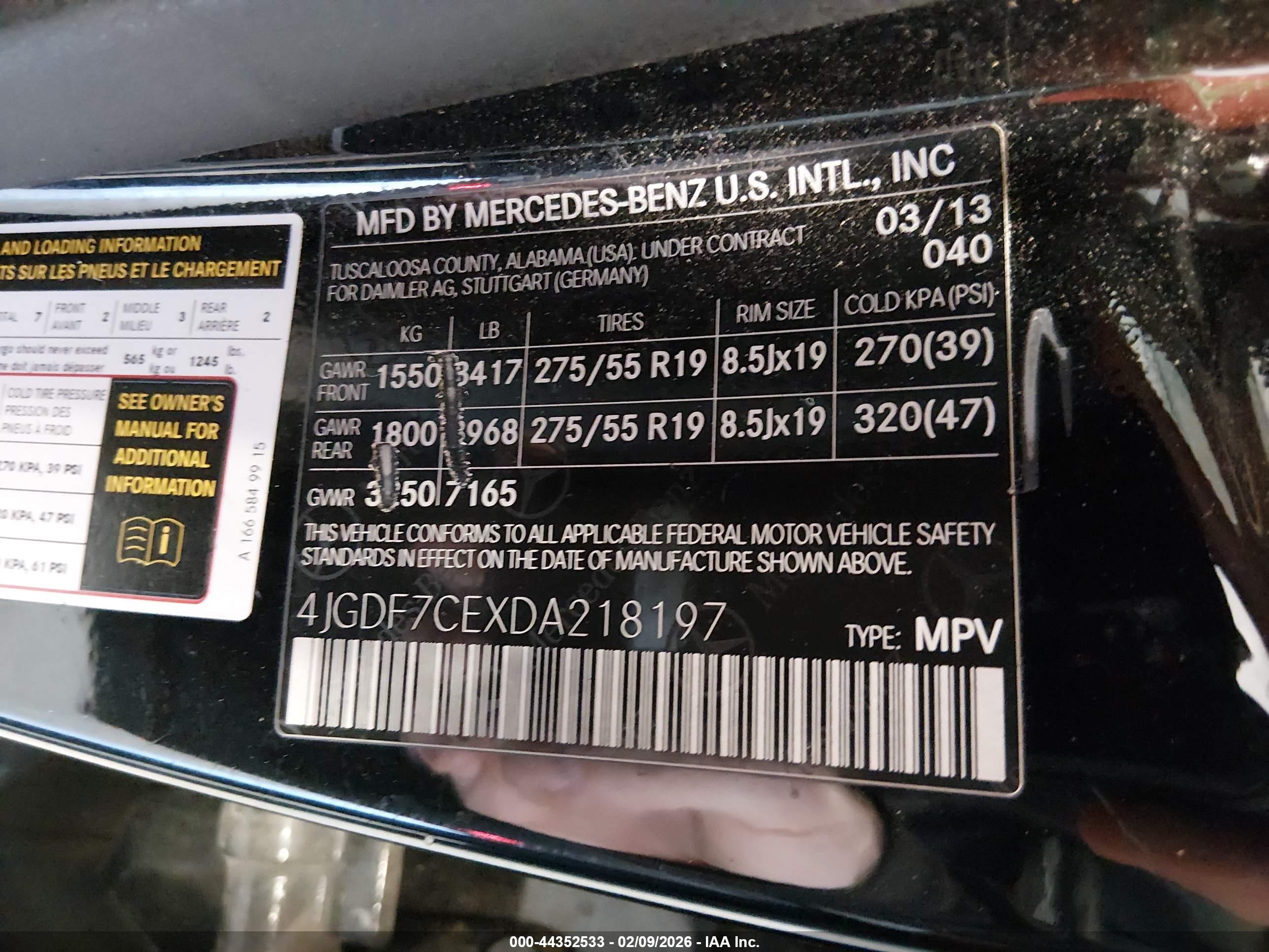 MERCEDES-BENZ GL image 9
