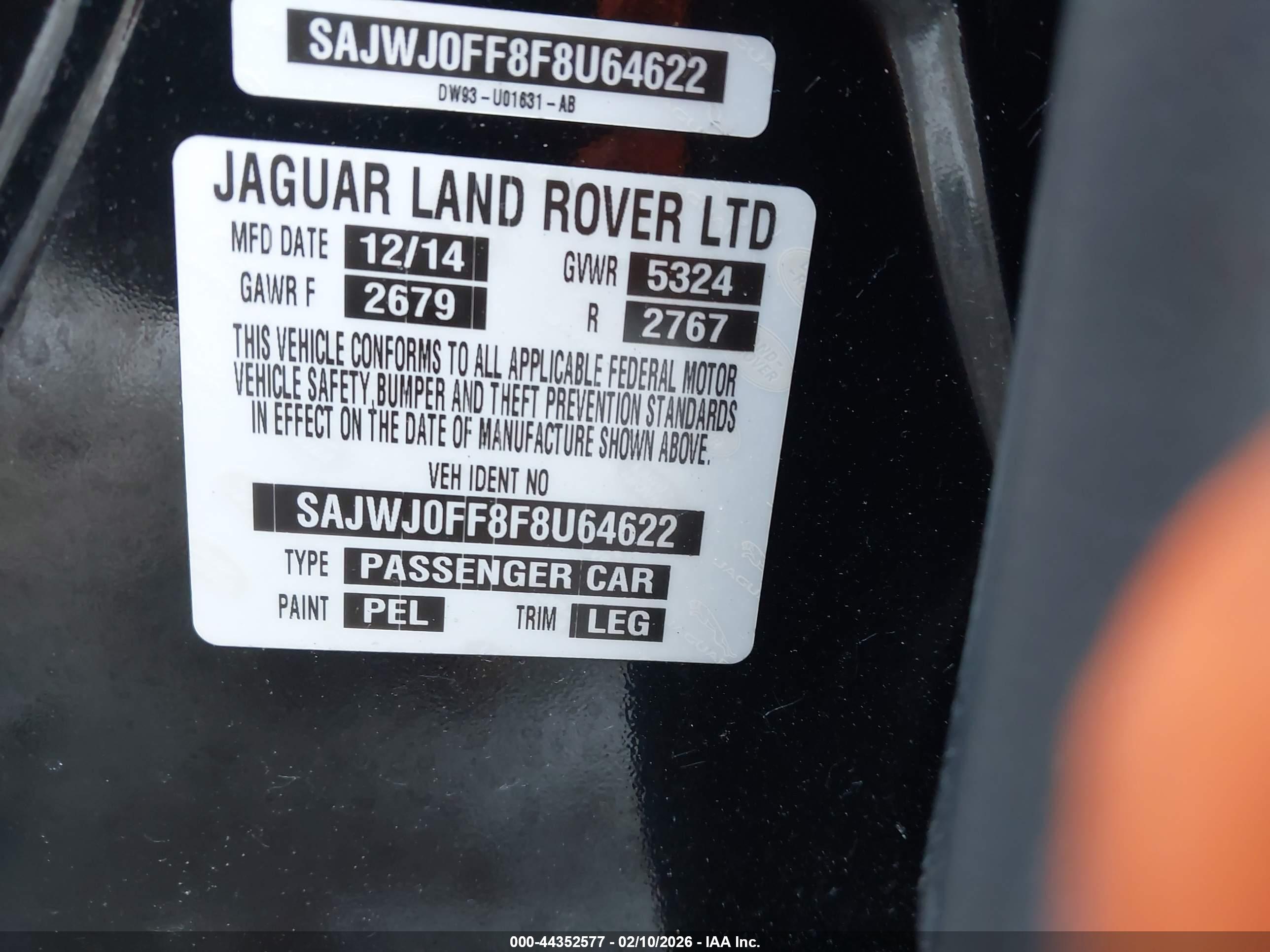 JAGUAR XF image 9