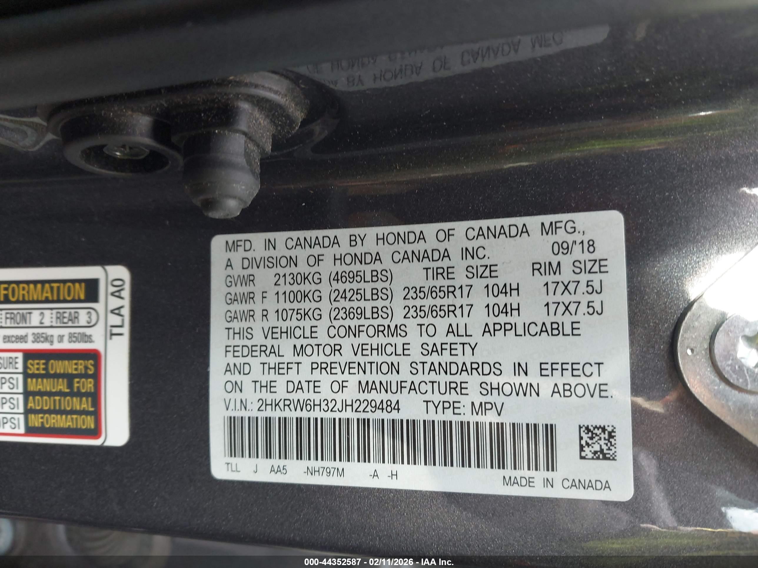 HONDA CR-V image 9