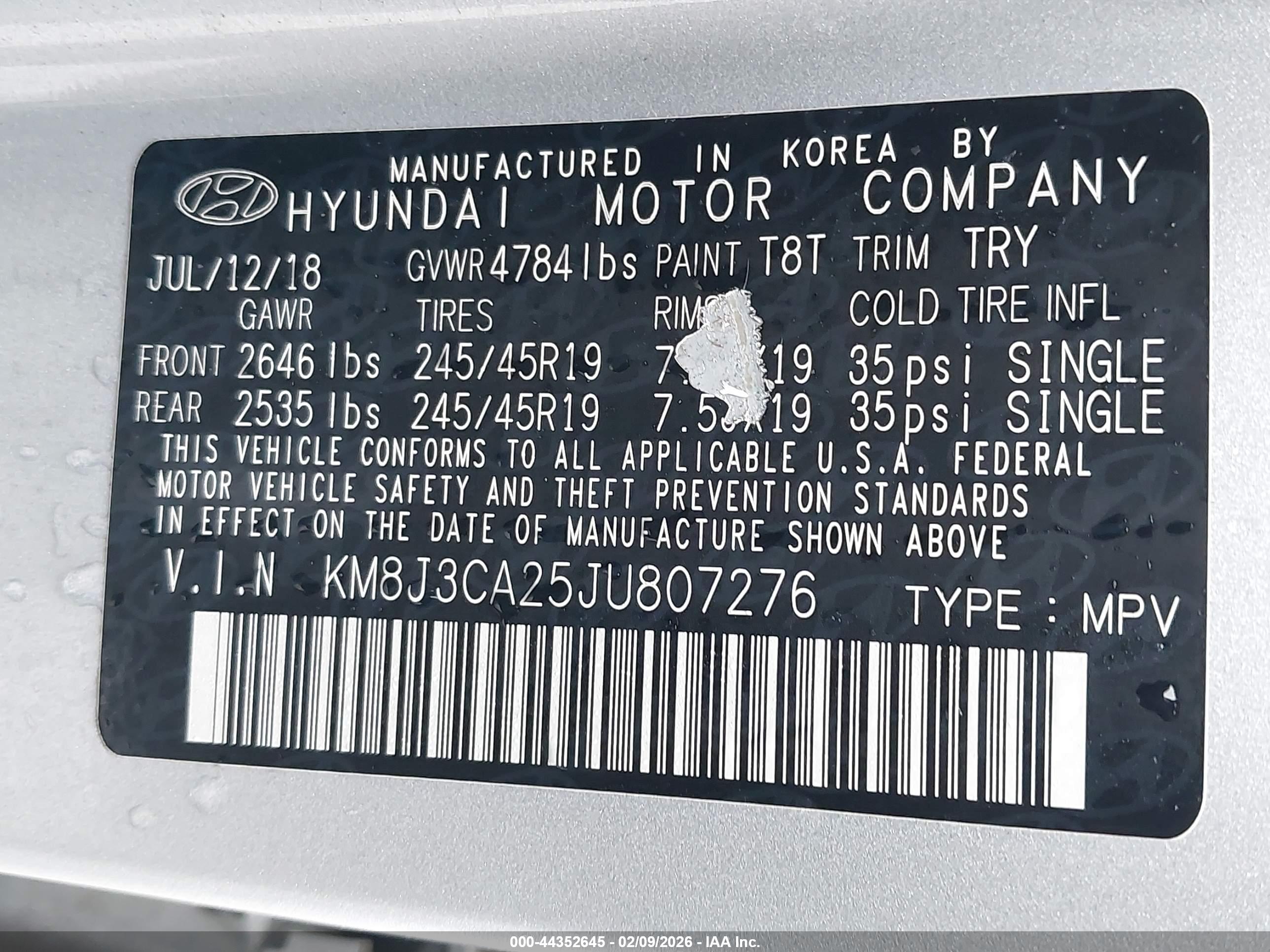 HYUNDAI TUCSON image 9