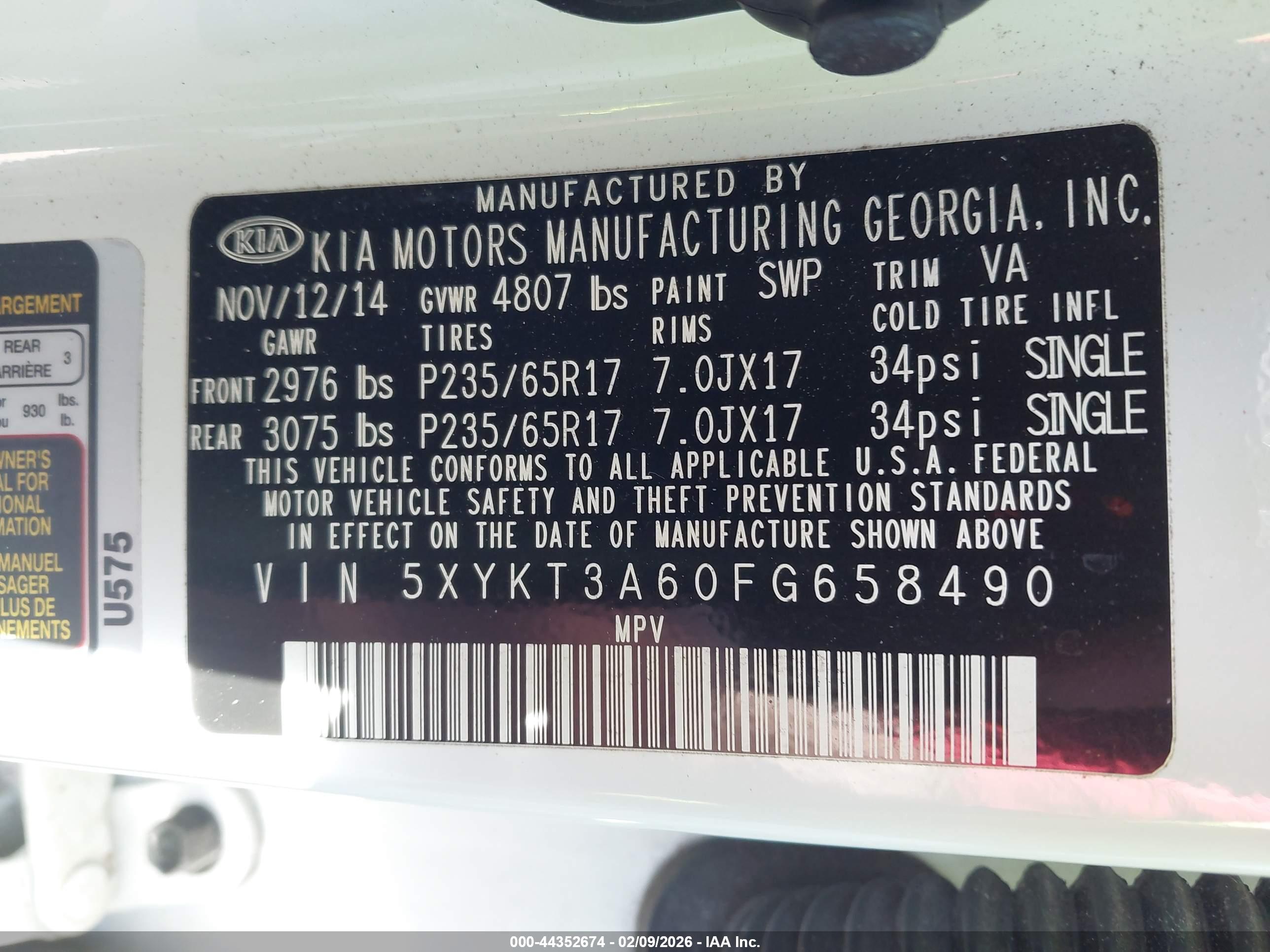 KIA SORENTO image 9
