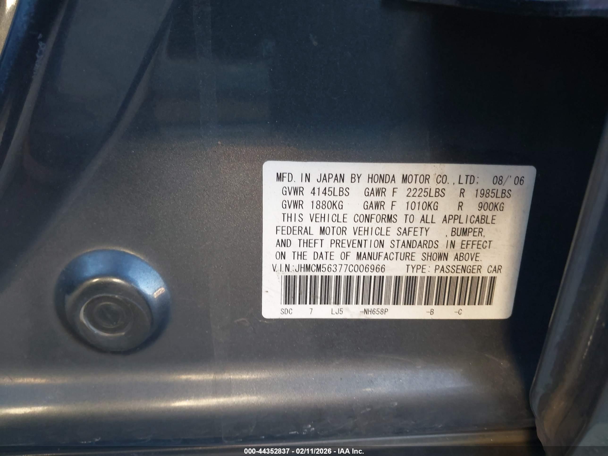 HONDA ACCORD image 9