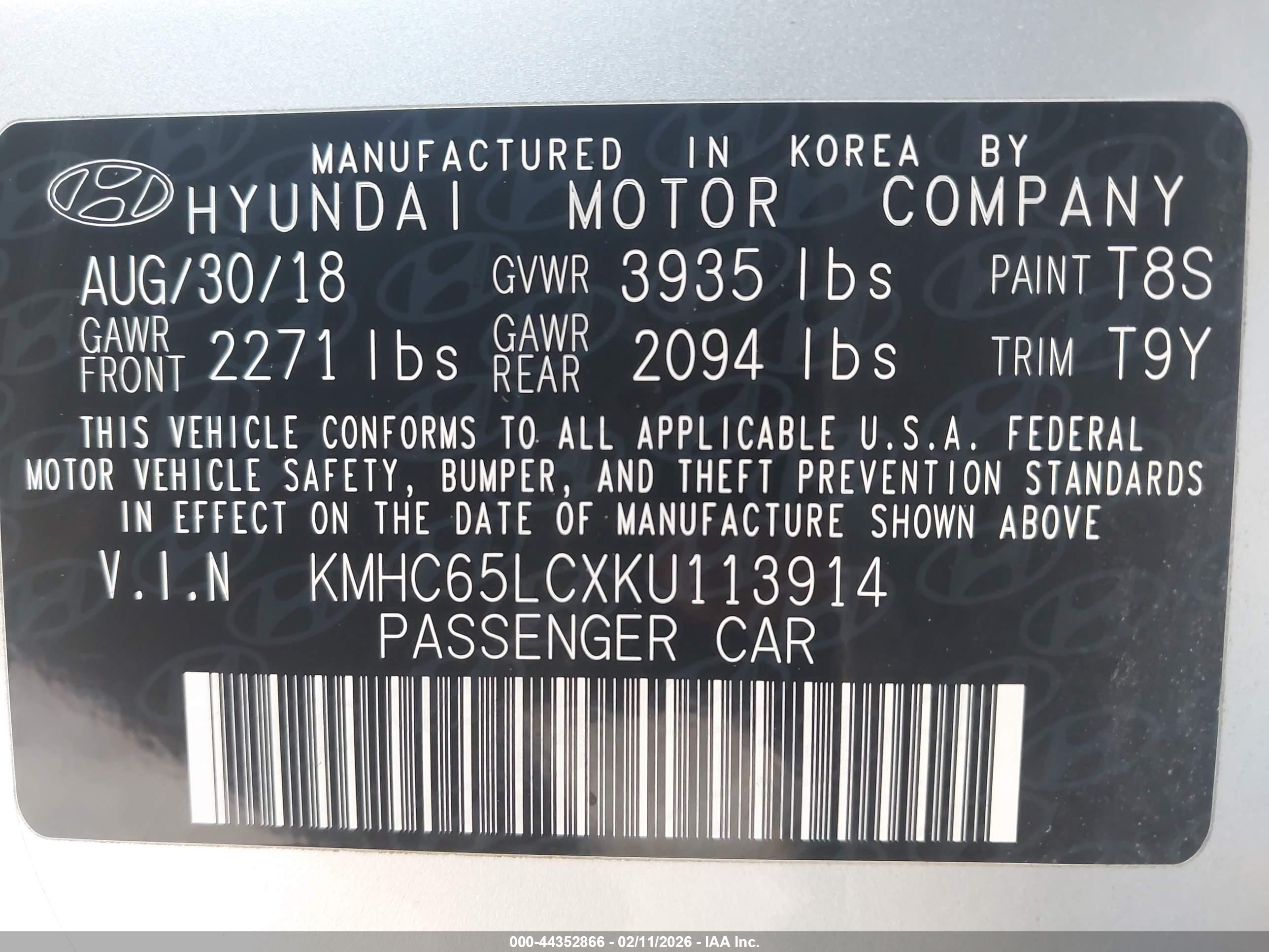 HYUNDAI IONIQ image 9