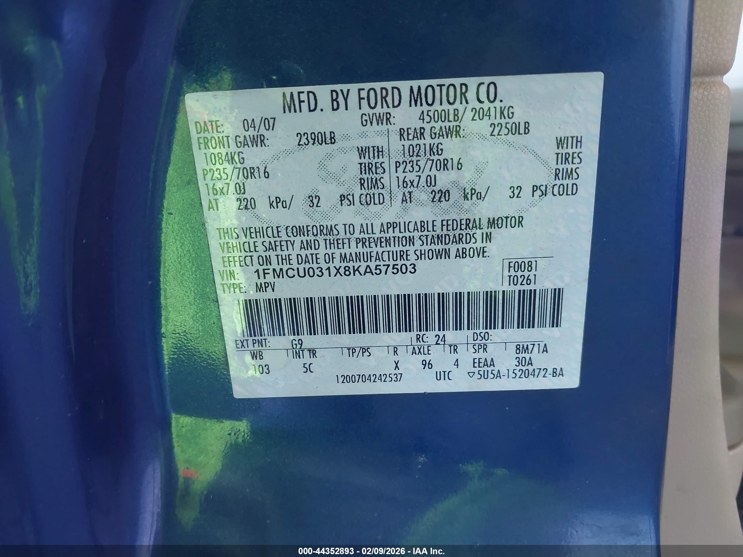 FORD ESCAPE image 9