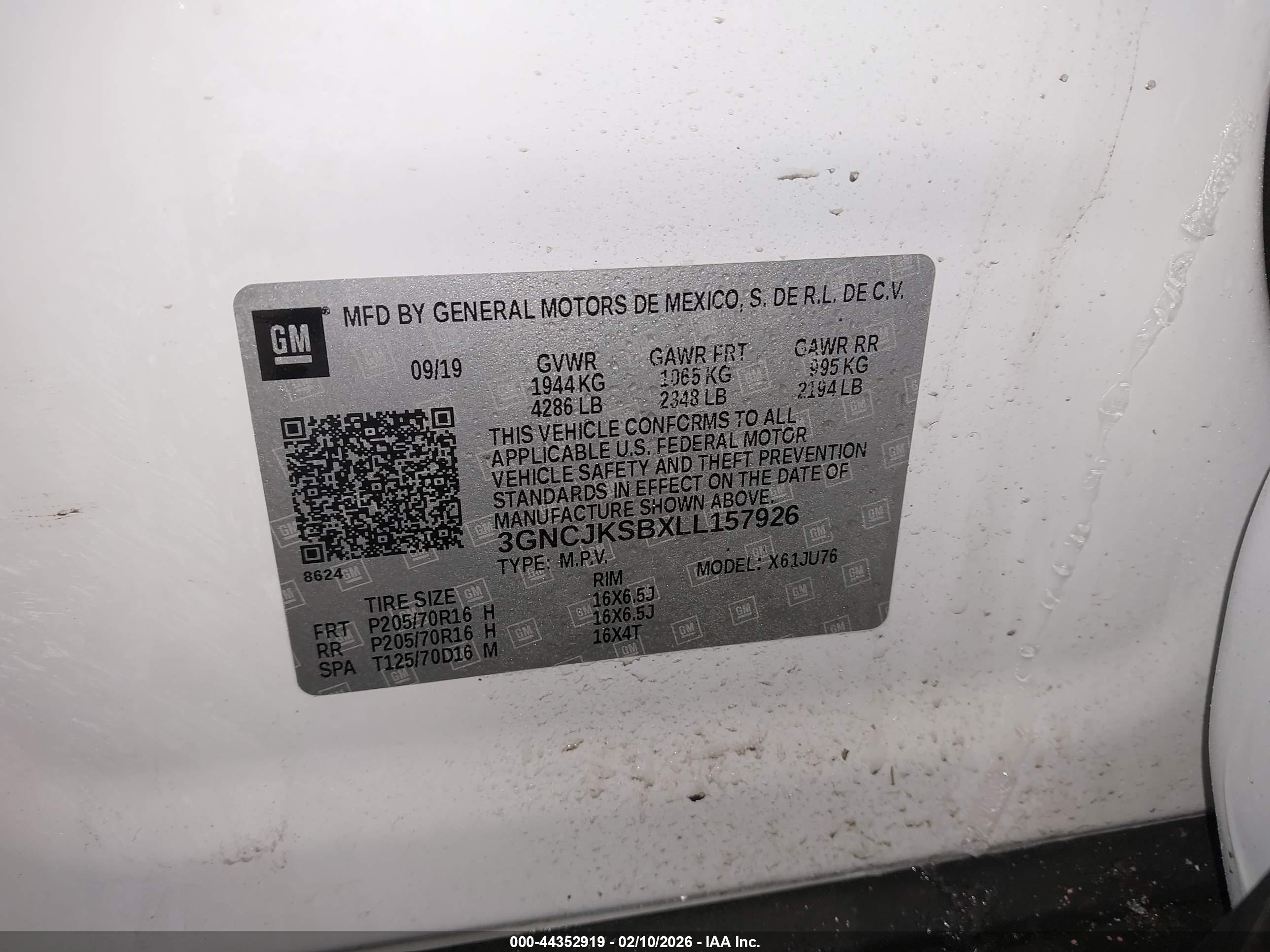 CHEVROLET TRAX image 9