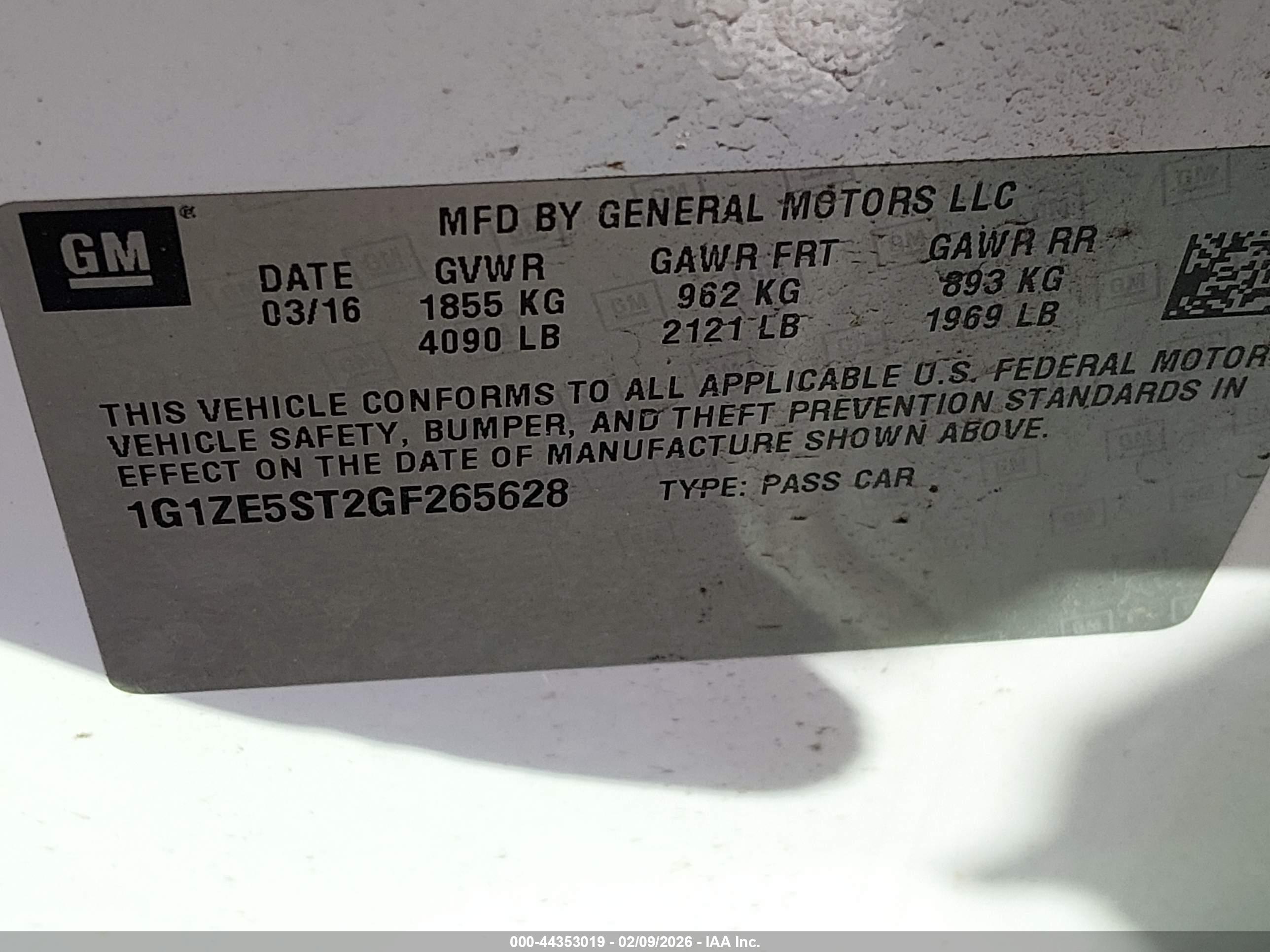 CHEVROLET MALIBU image 9