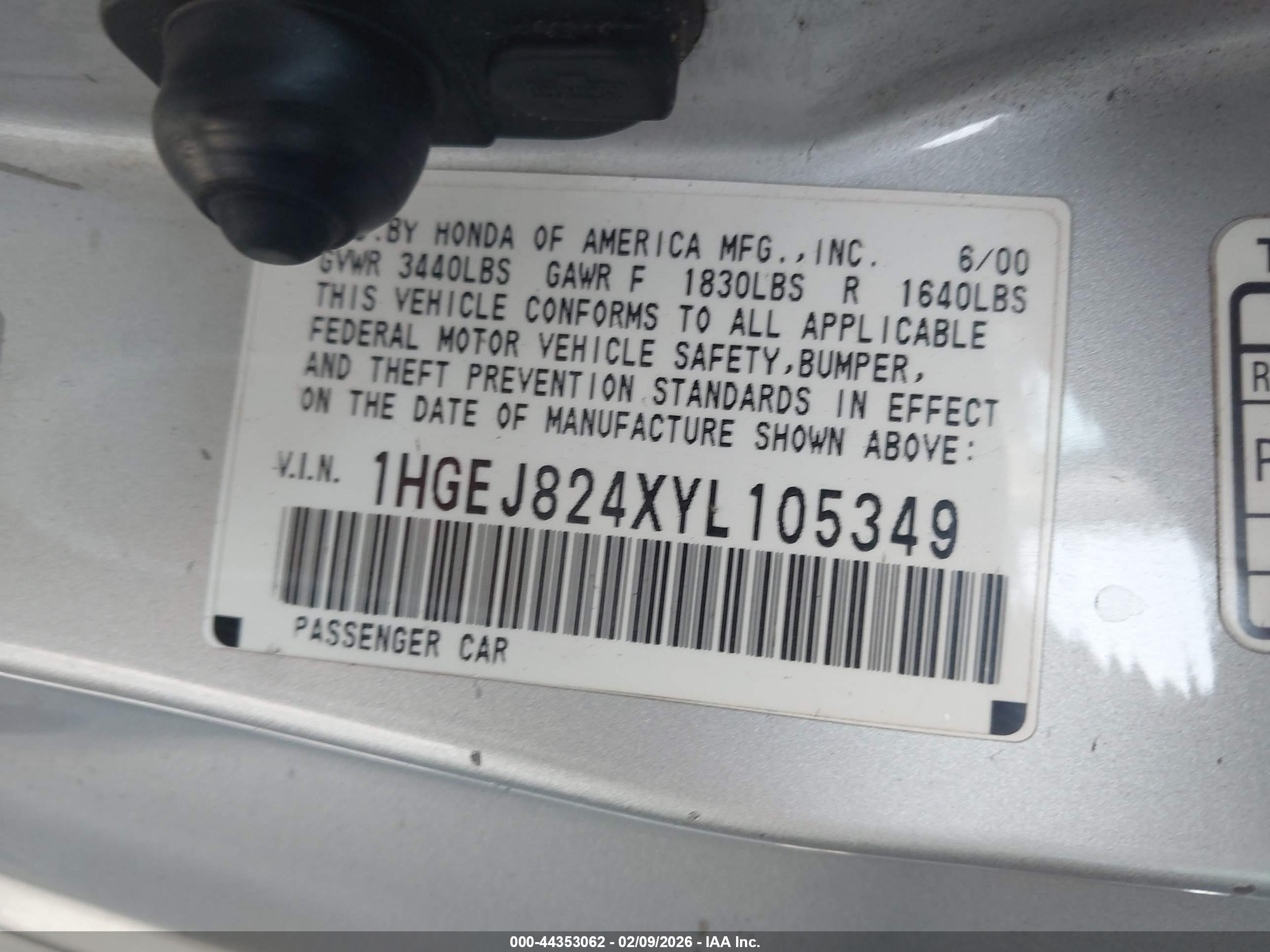 HONDA CIVIC image 9