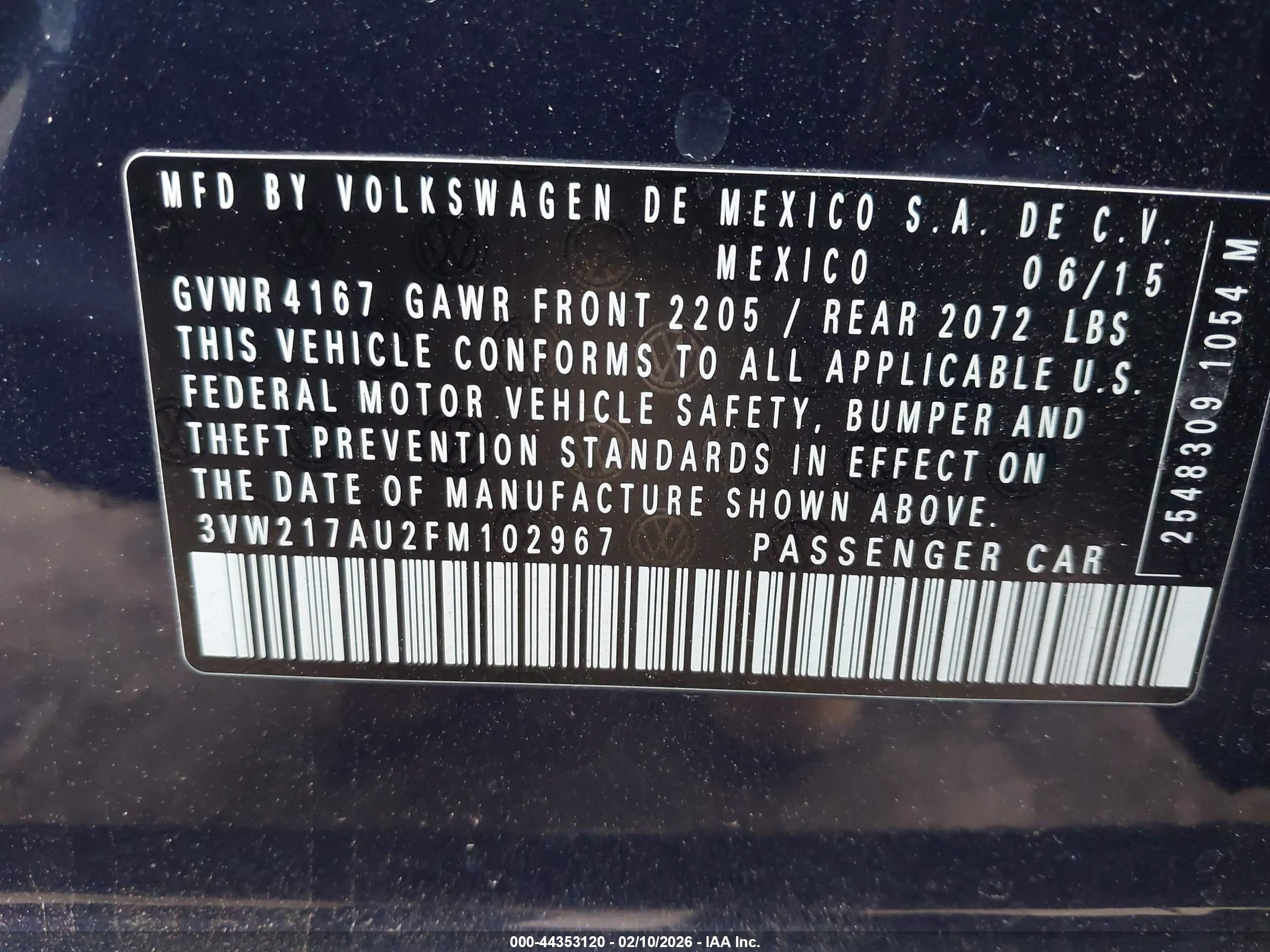 VOLKSWAGEN GOLF image 9