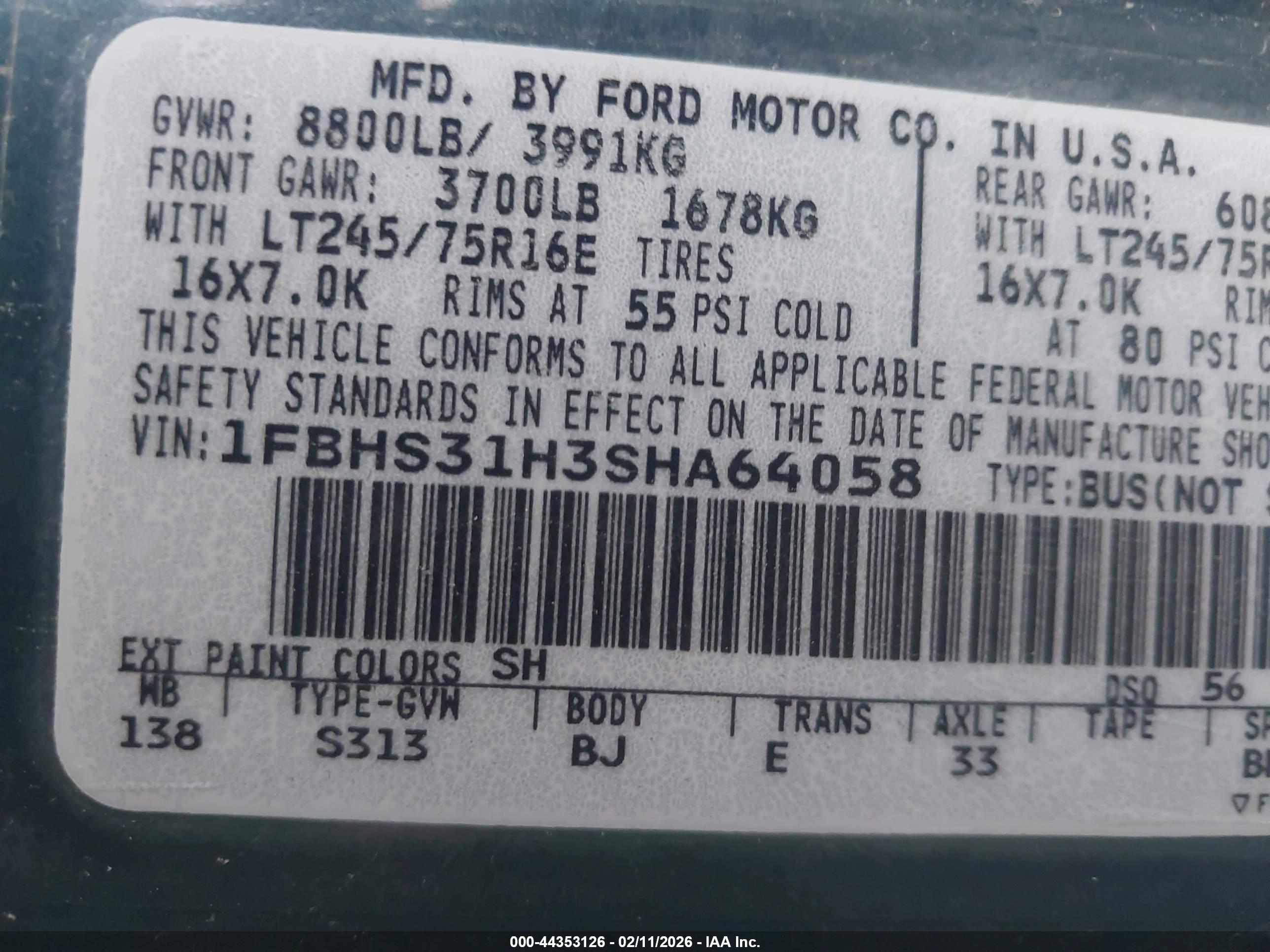 FORD ECONOLINE image 9