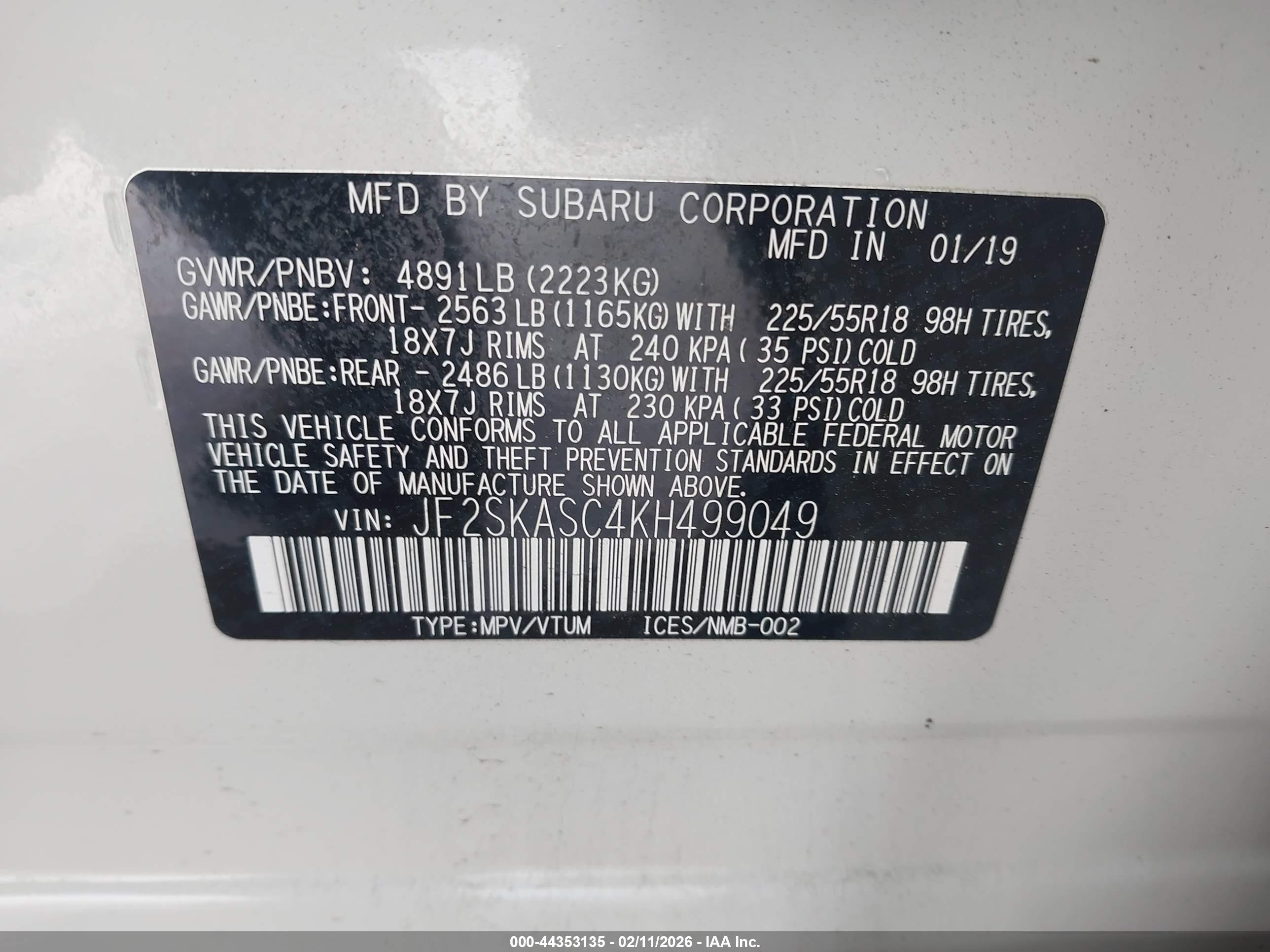SUBARU FORESTER image 9