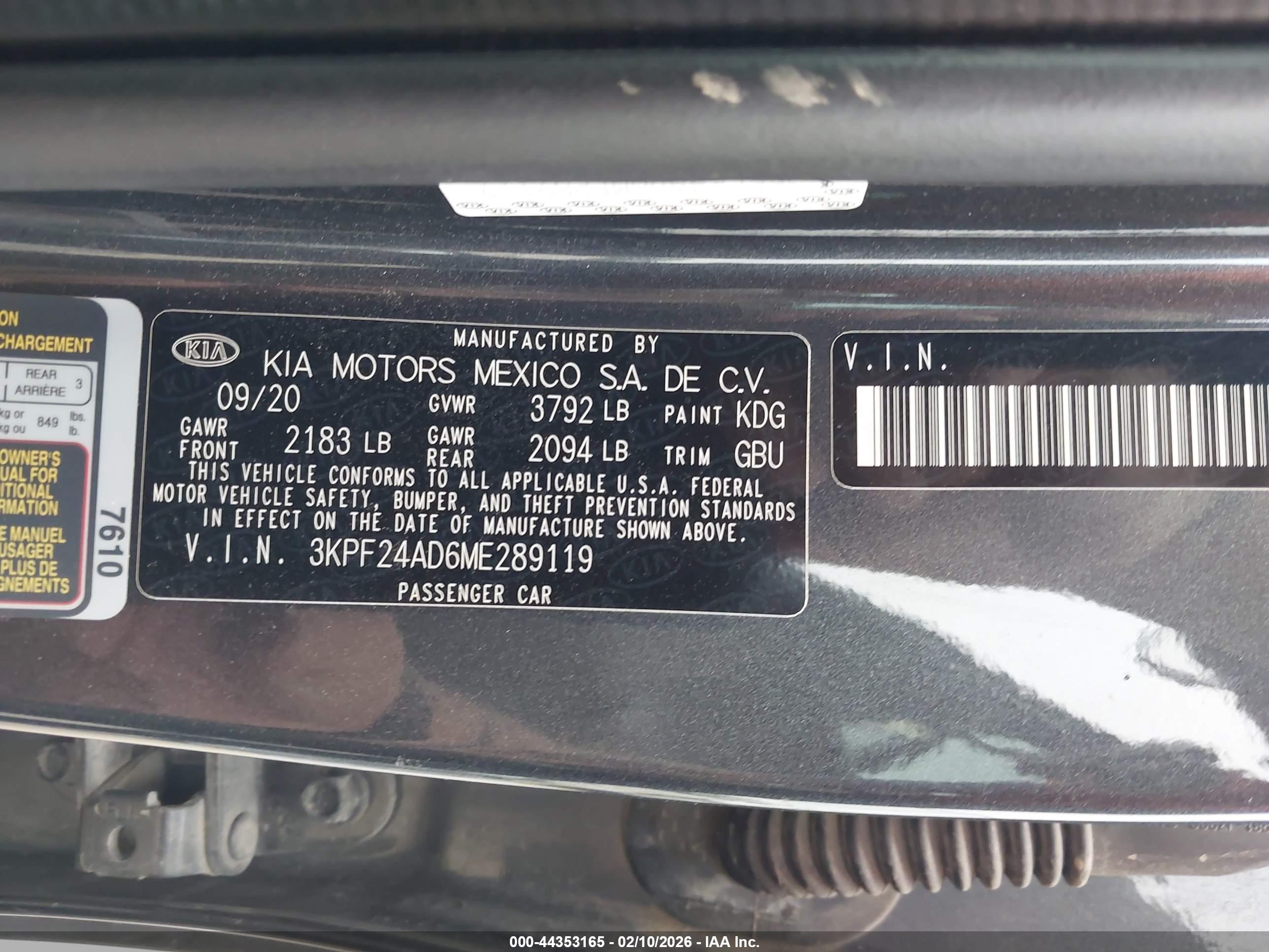 KIA FORTE image 9