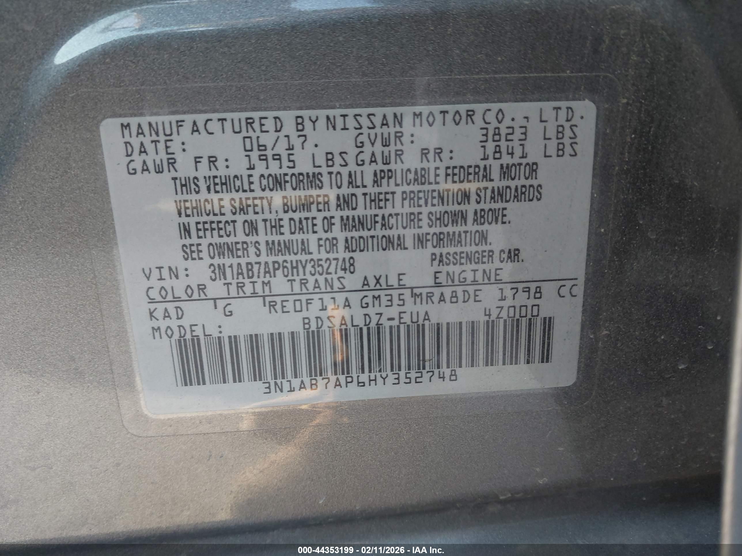 NISSAN SENTRA image 9