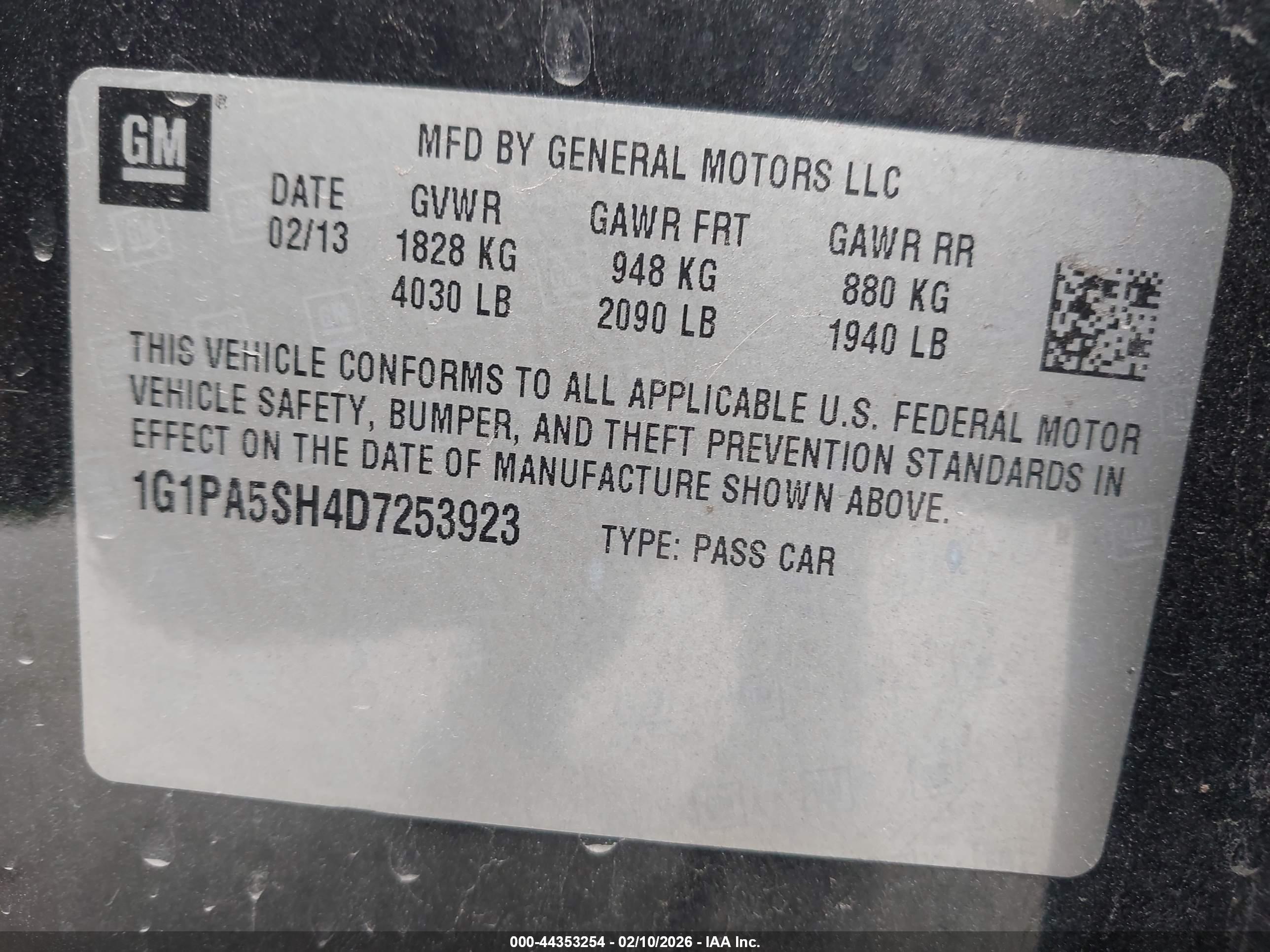 CHEVROLET CRUZE image 9