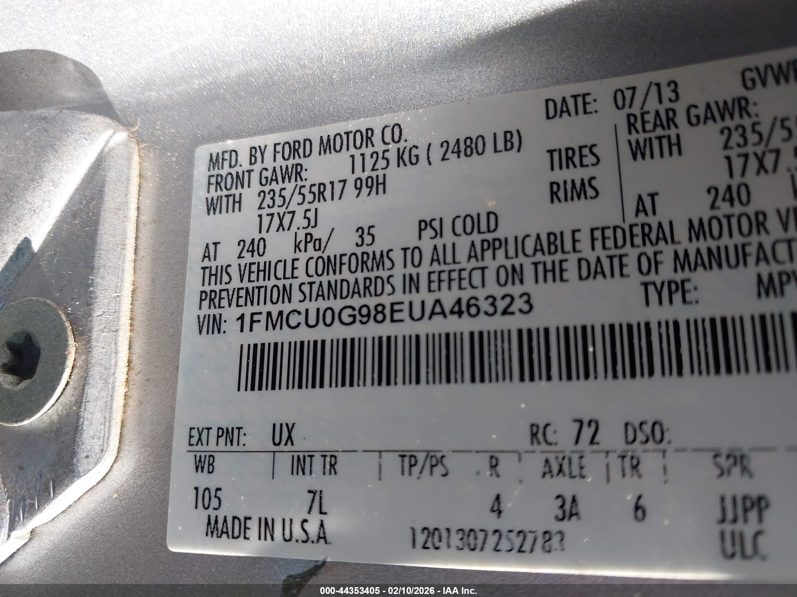 FORD ESCAPE image 9