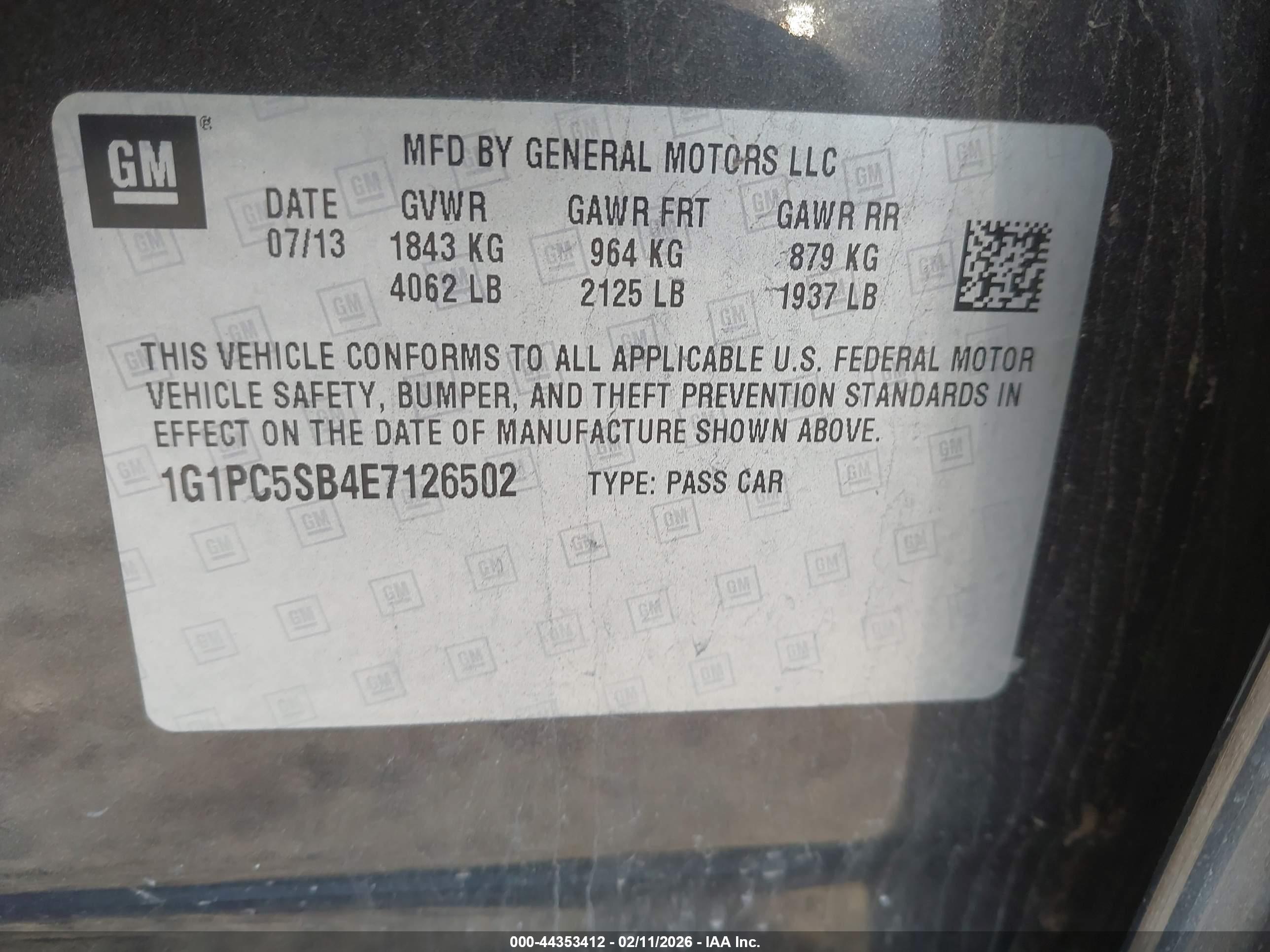 CHEVROLET CRUZE image 9
