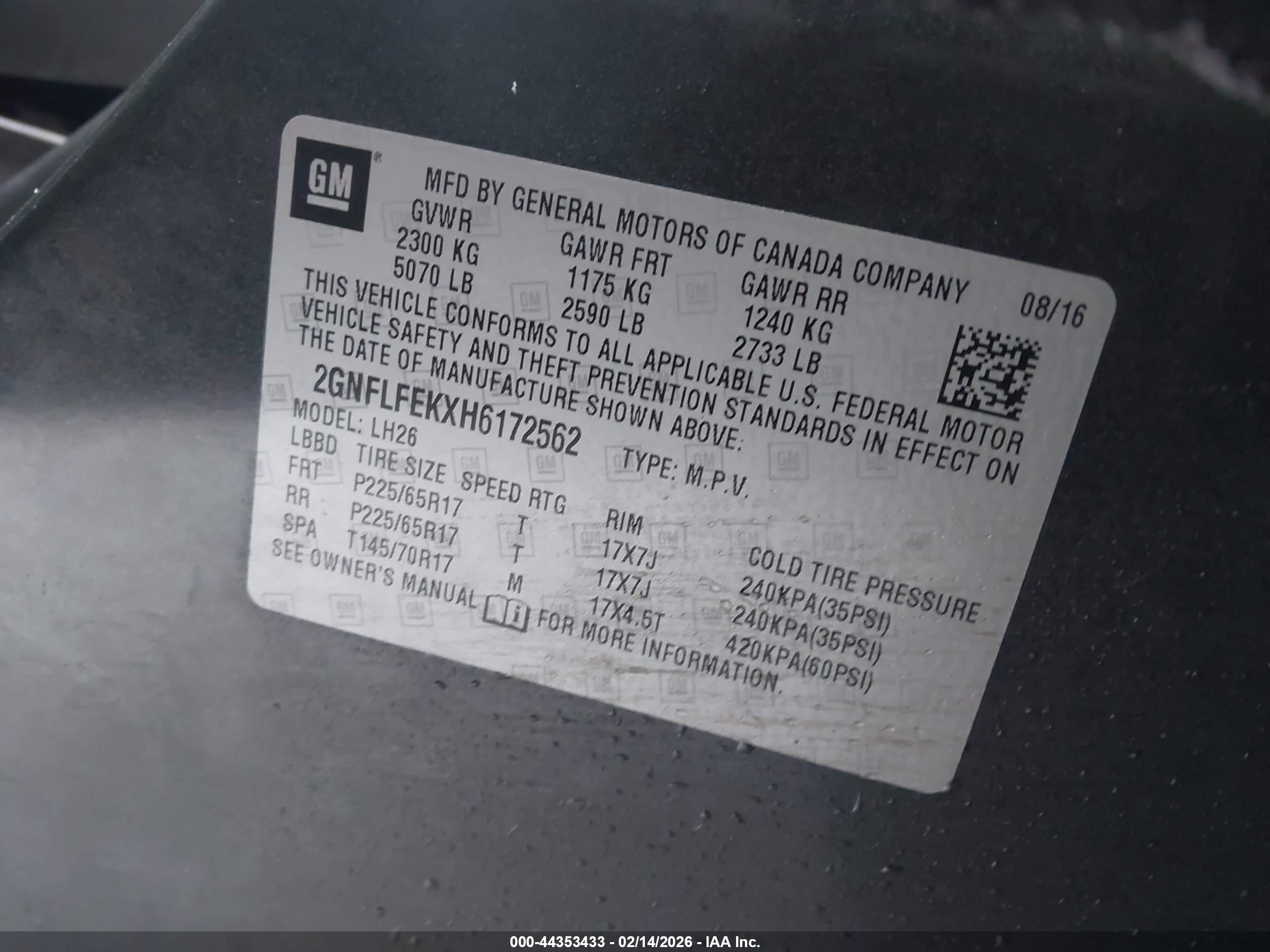 CHEVROLET EQUINOX image 9