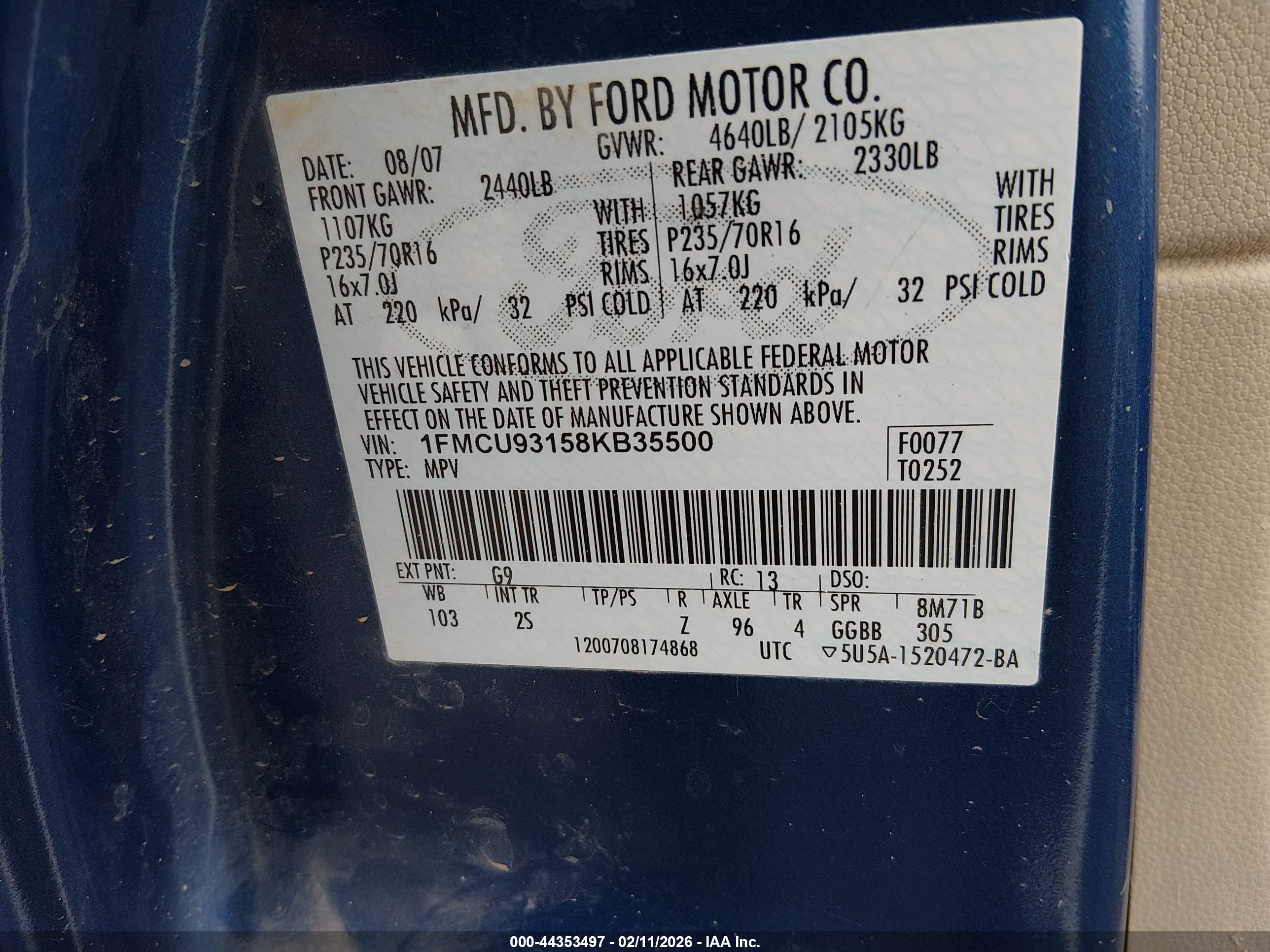 FORD ESCAPE image 9